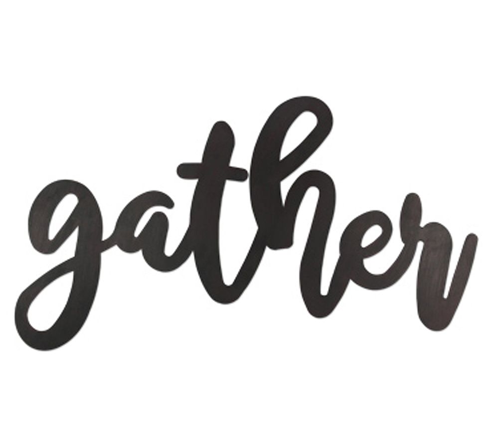 Young's Metal Gather Wall Sign