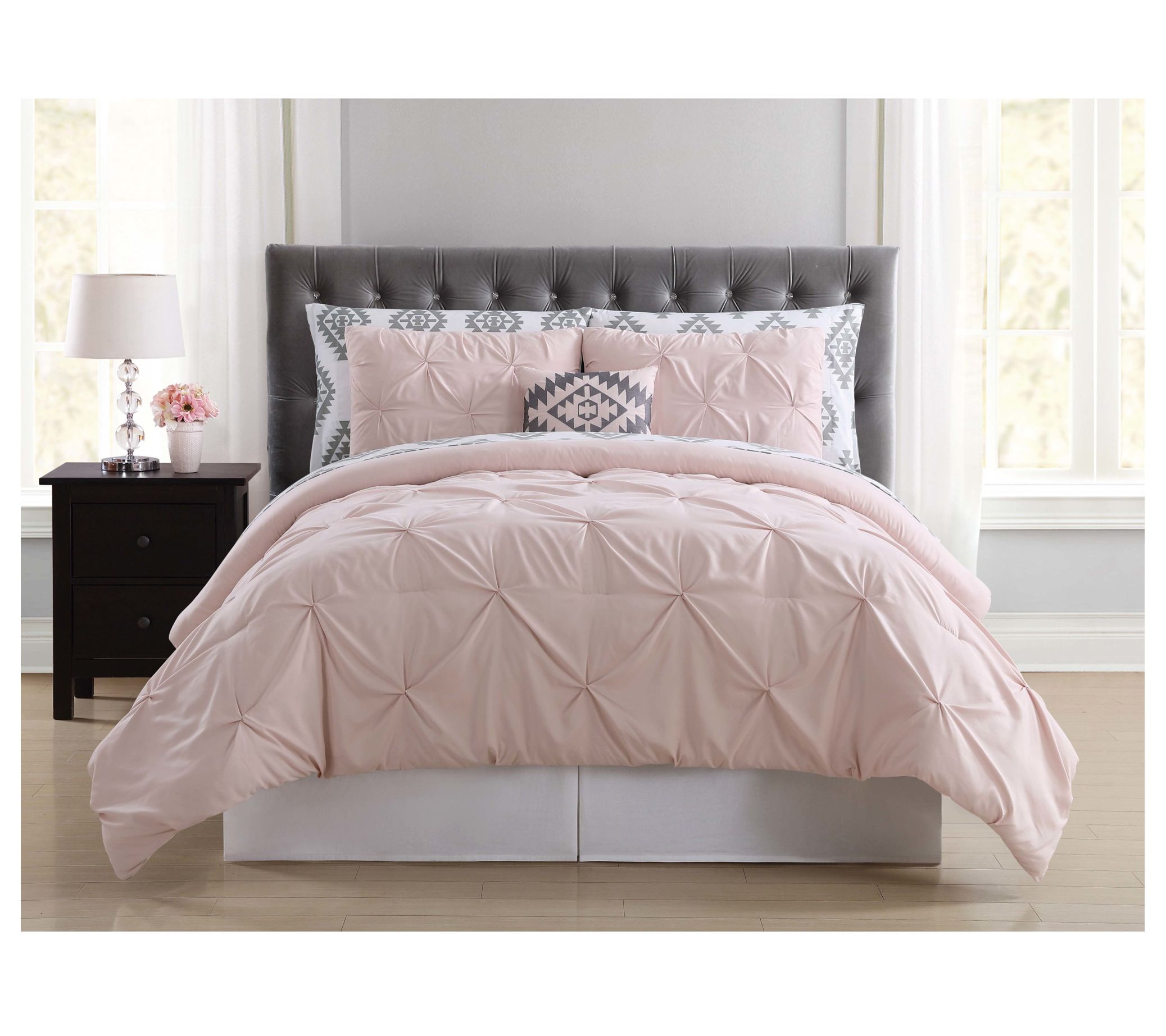Truly Soft Pueblo Pleated Full Bed in a Bag