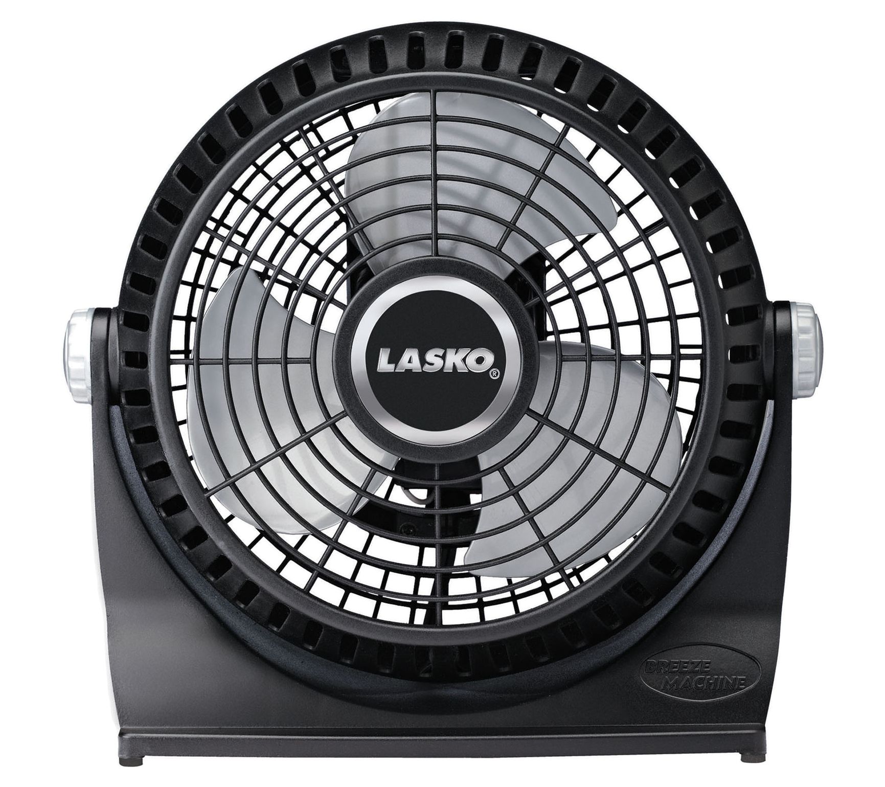 Lasko 10" Breeze Machine Pivoting Floor/Table Fan - Black