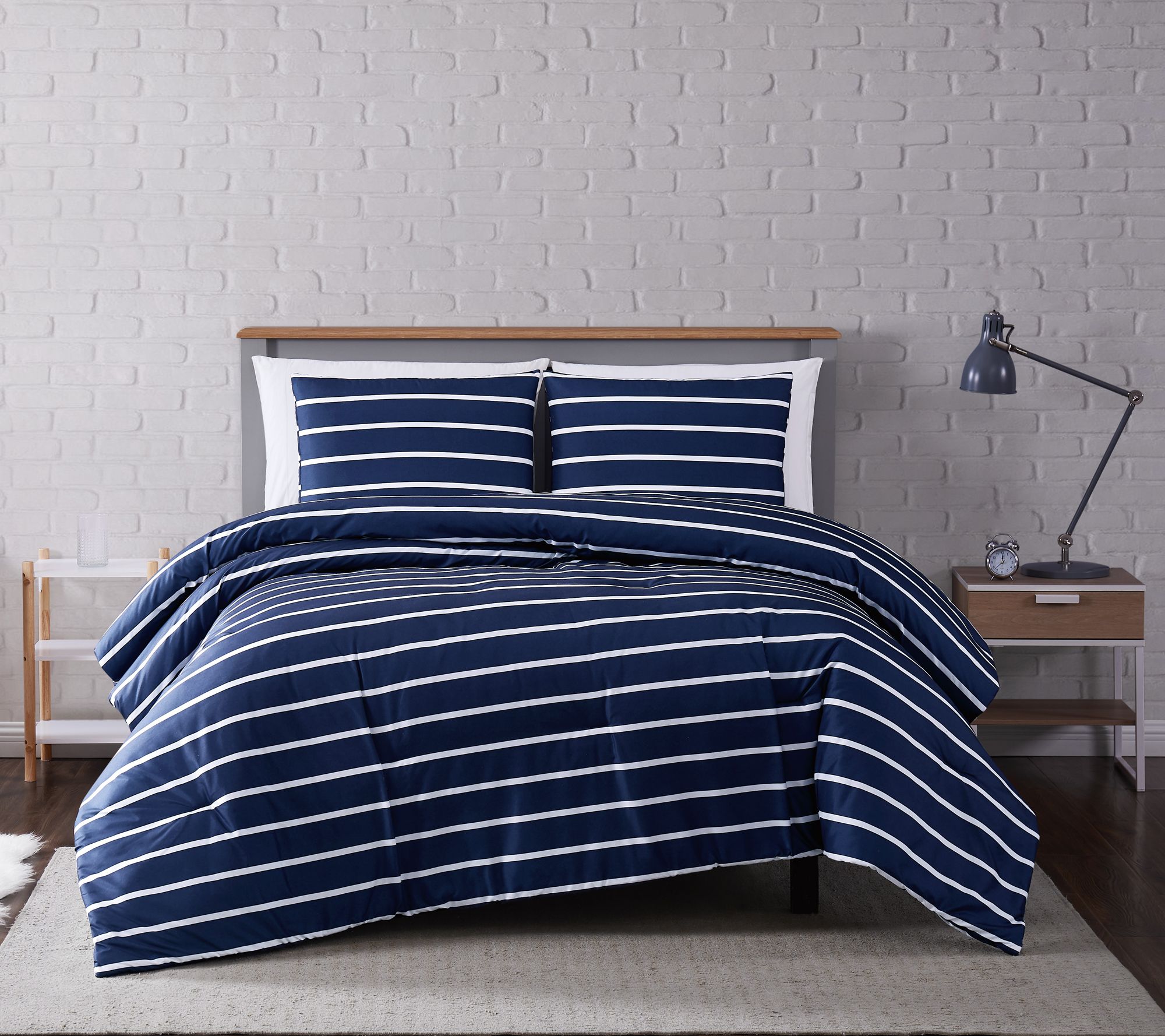 Truly Soft Maddow Stripe Twin XL 2-Piece Comforter Set