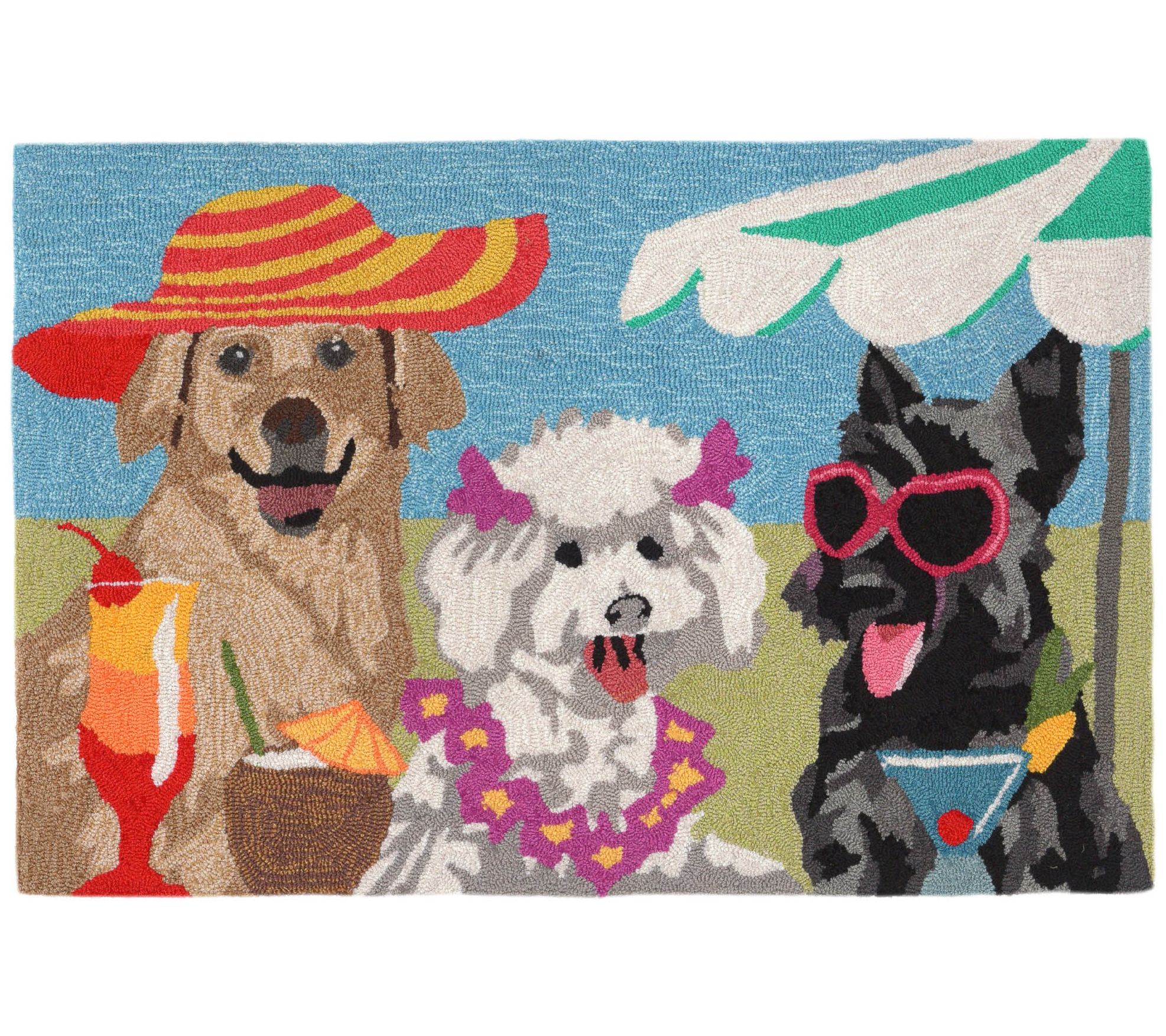 Liora Manne Frontporch Sassy Lassies In/Out RugBright 20"x30"