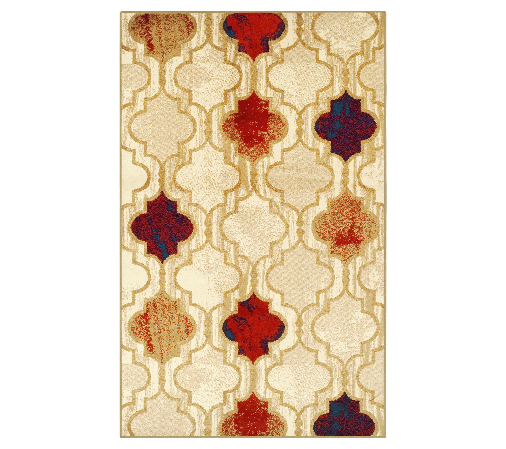 Superior Moroccan Trellis Modern Geometric Indoor 5x8 Area Rug