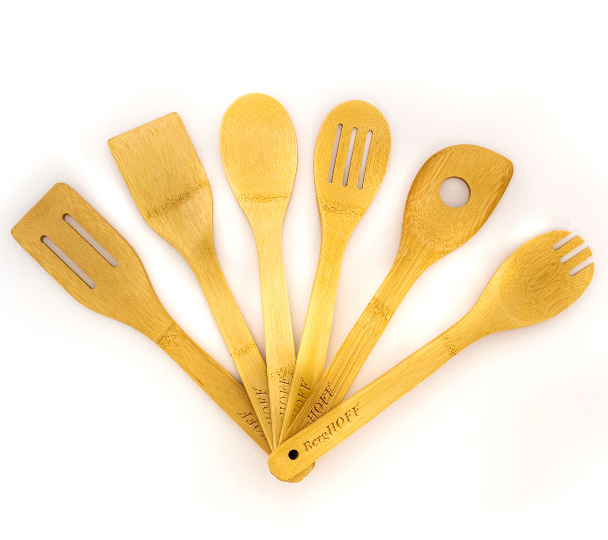 BergHOFF Bamboo 6-Piece Utensils Set