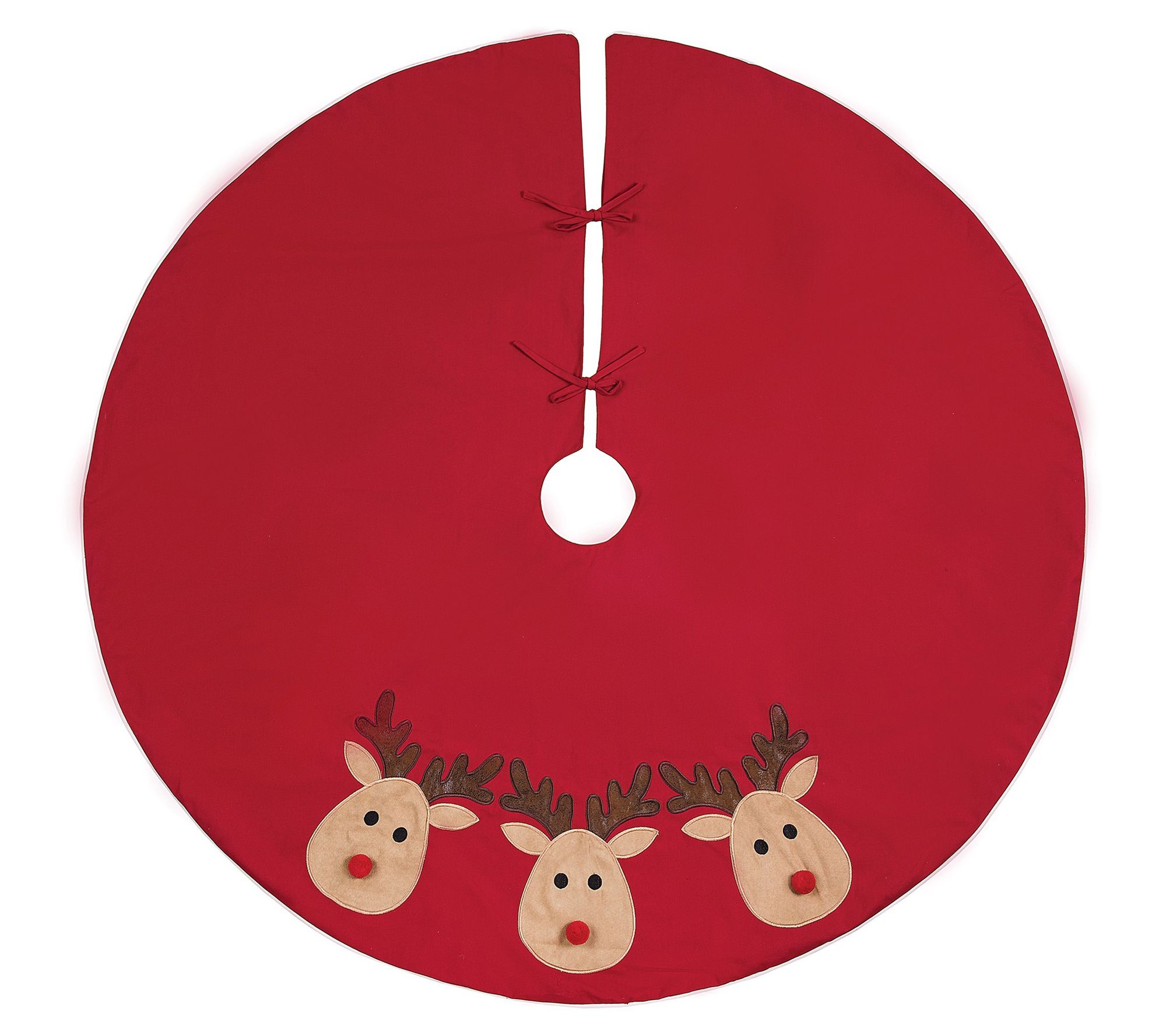 C&F Home 54" Reindeer Games Tree Skirt