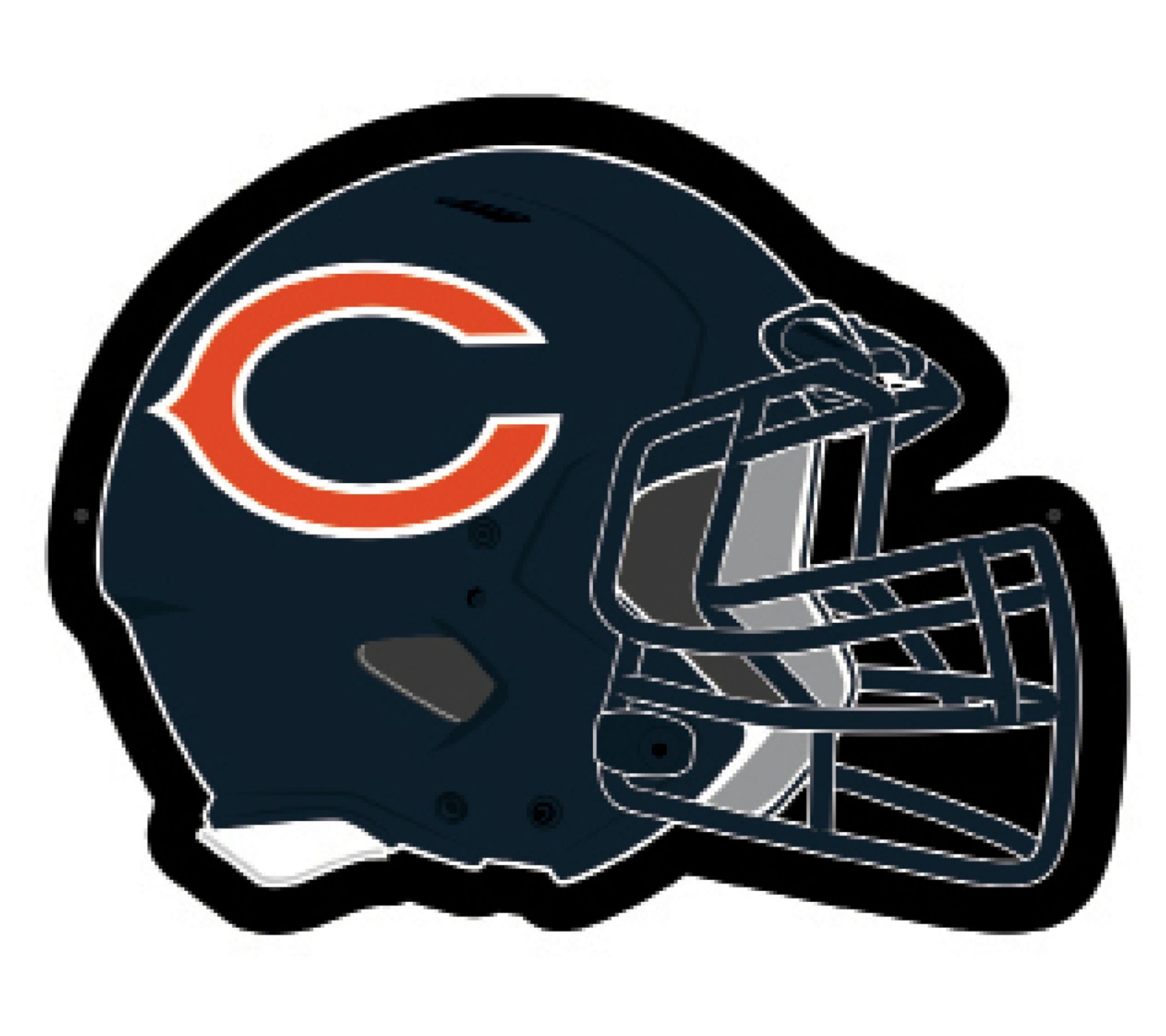 Evergreen NFL F ootball Helmet LED Wall Sign