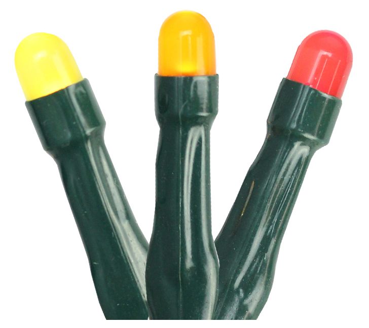 Northlight 15 Orange & Yellow Micro LED Thanksgiving Lights
