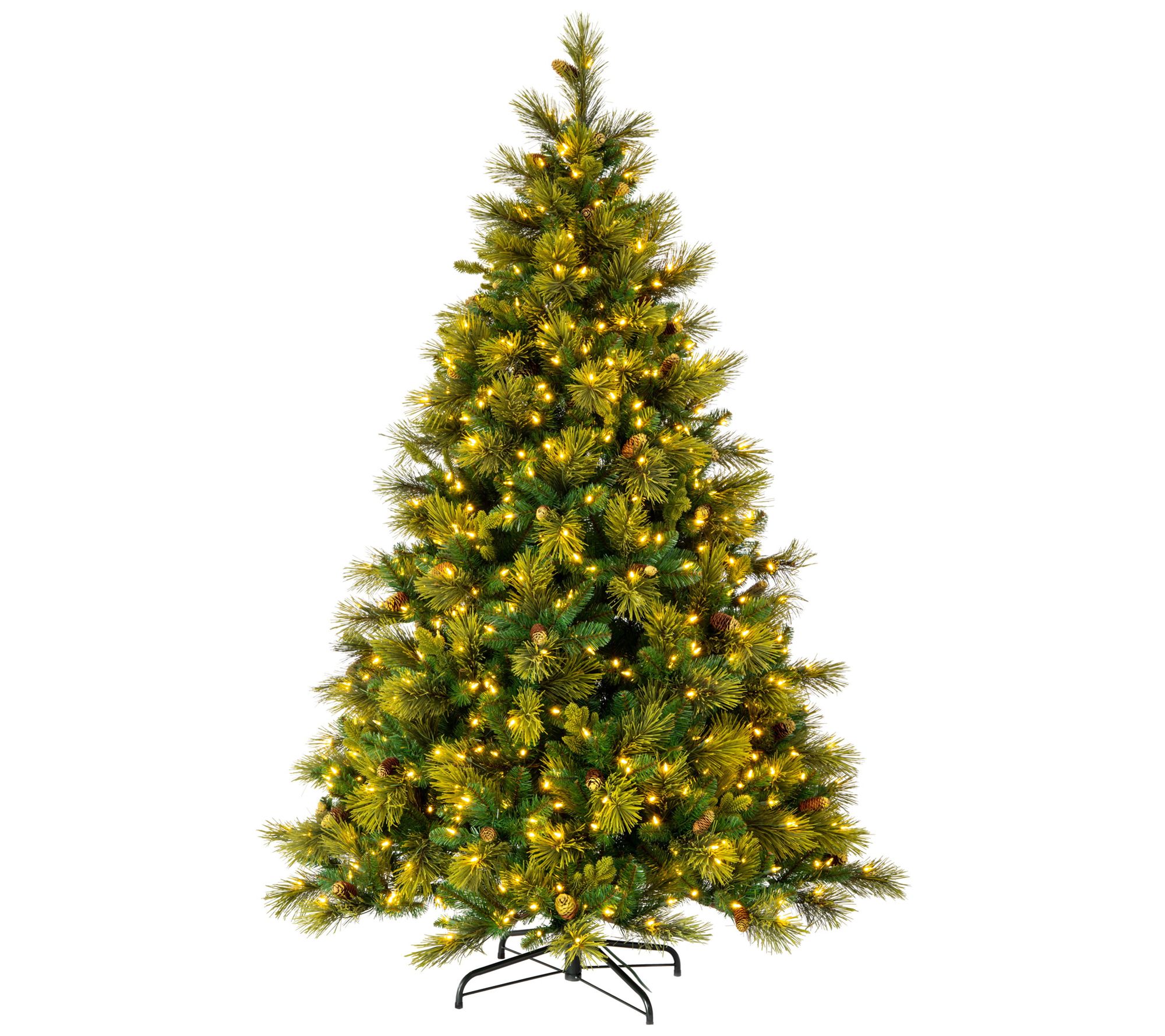 Vickerman 7.5' Emerald Mixed Artificial Tree Dura-Lit 850WW