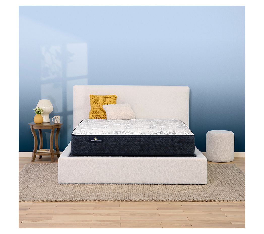 Serta Adoring Night 10.5" Plush Mattress Set -Cal King