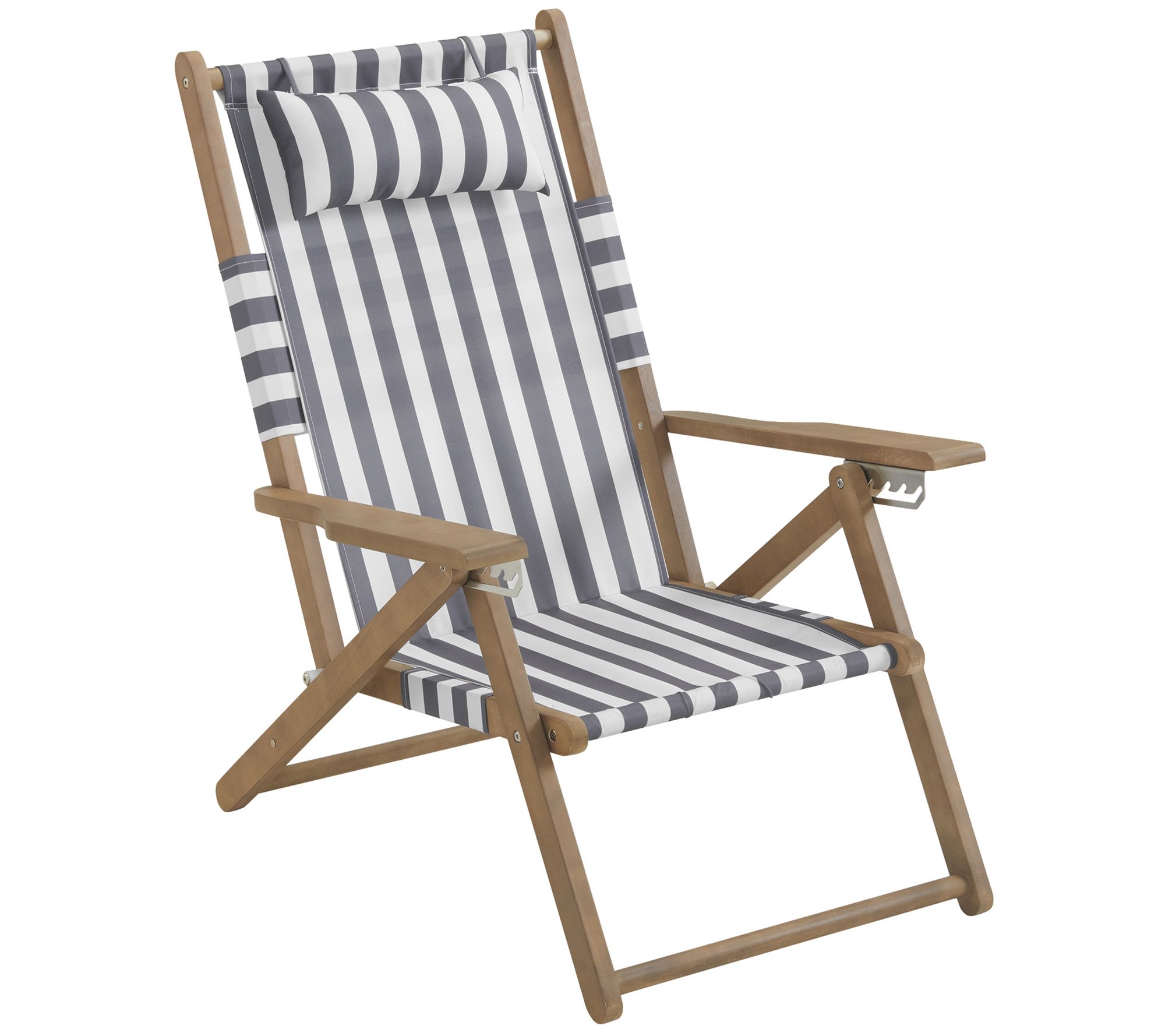 Lavish Home Outdoor Folding Beach Chair