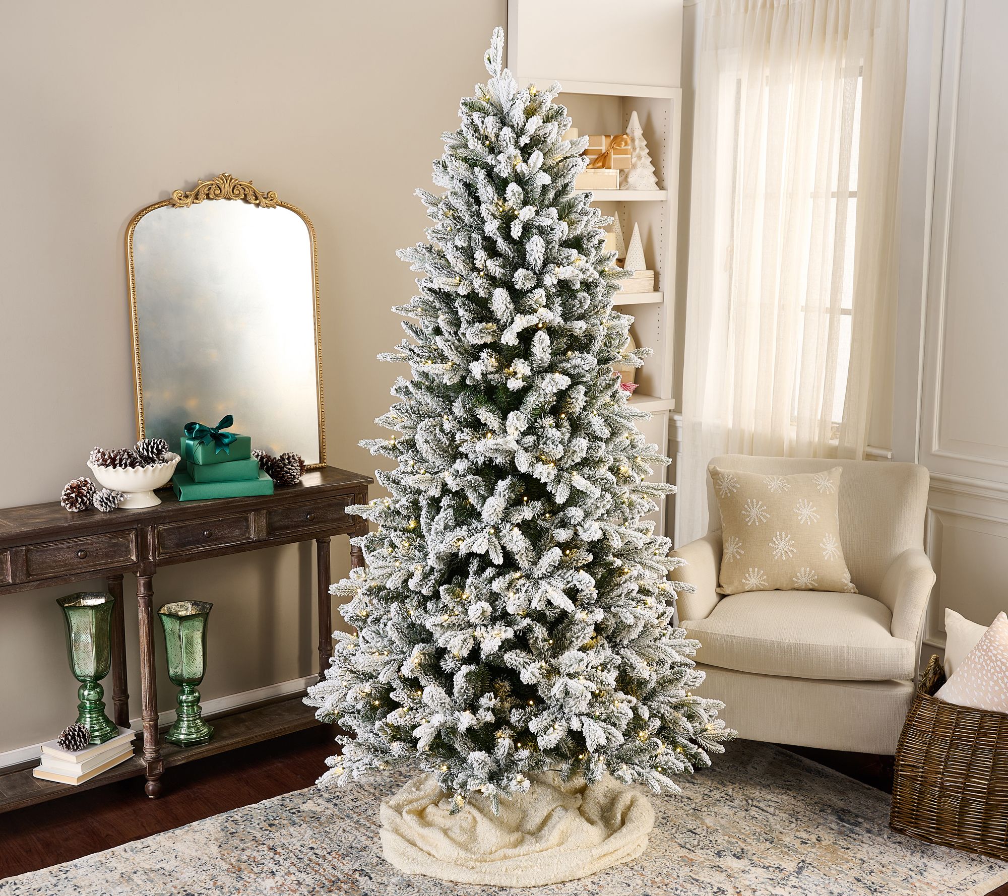 Bethlehem Lights 11' Color Prism Multi-Function Christmas Tree