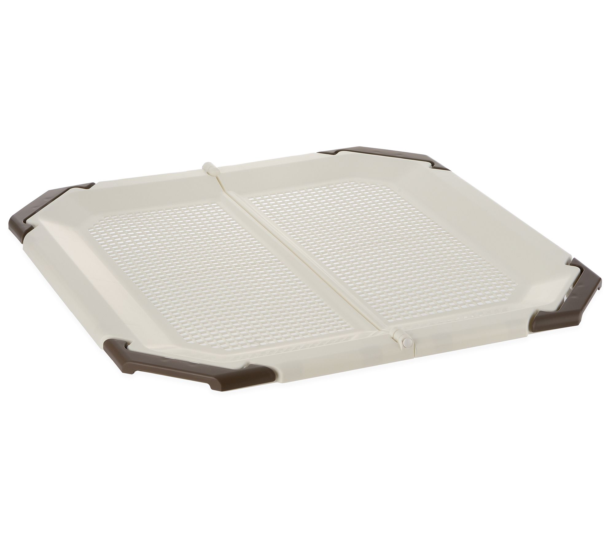 Richell PAW TRAX Mesh Potty Holder Training Tray for Dogs