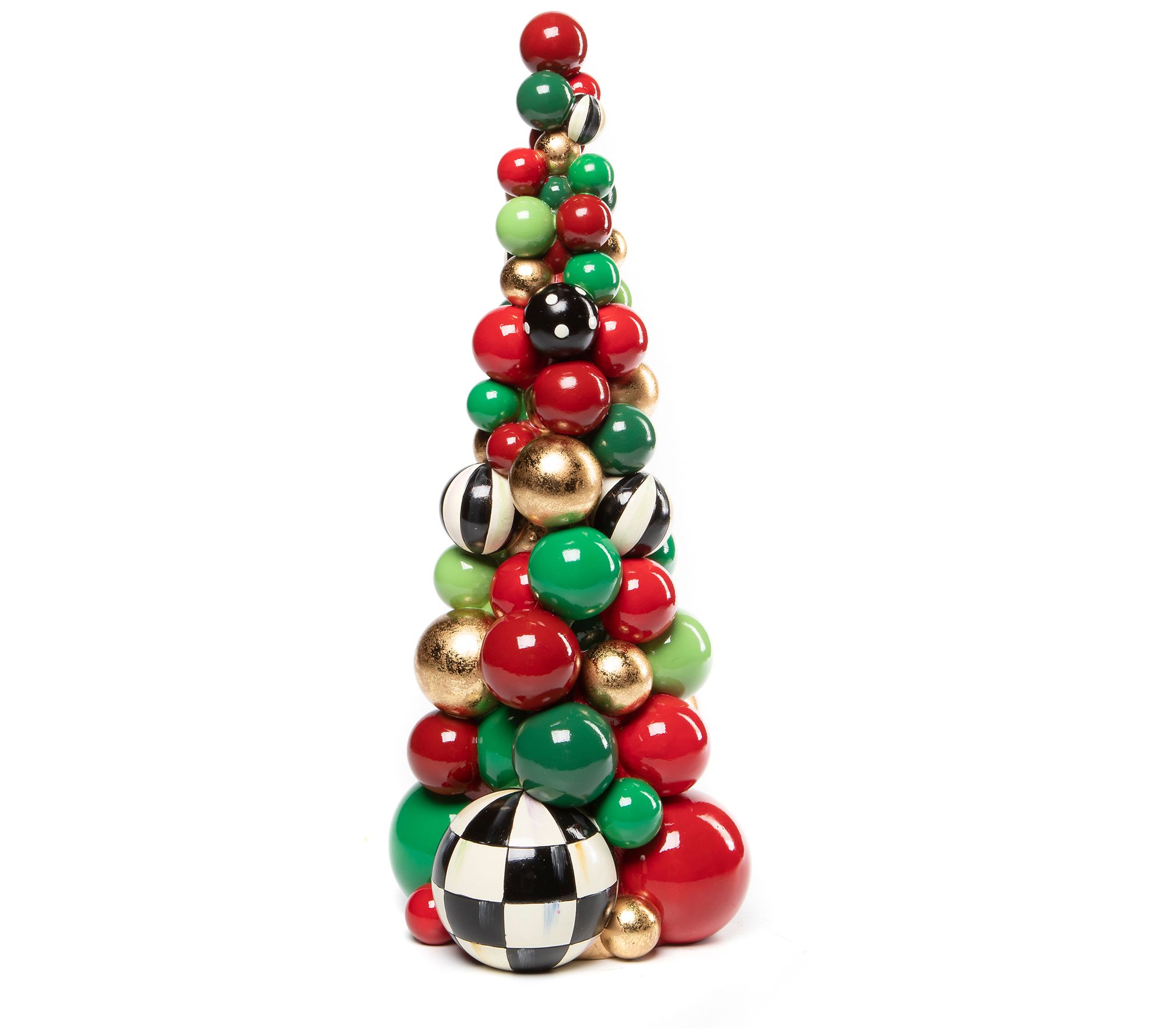 "As Is" Mackenzie- Childs 16.5" Bauble Tree
