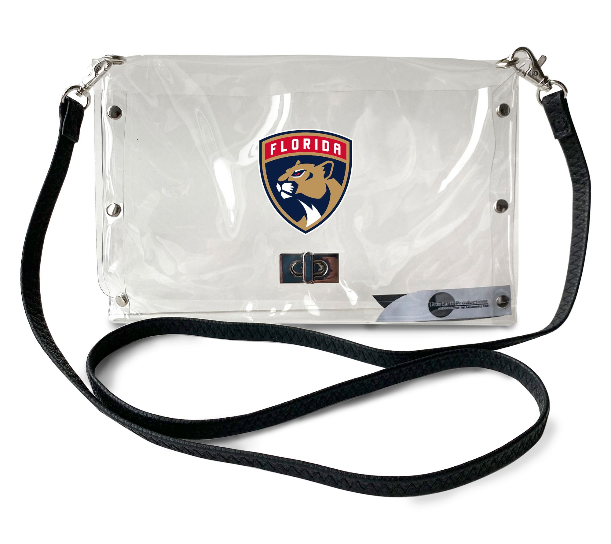 Litttlearth NHL 3D Logo Clear Envelope Purse