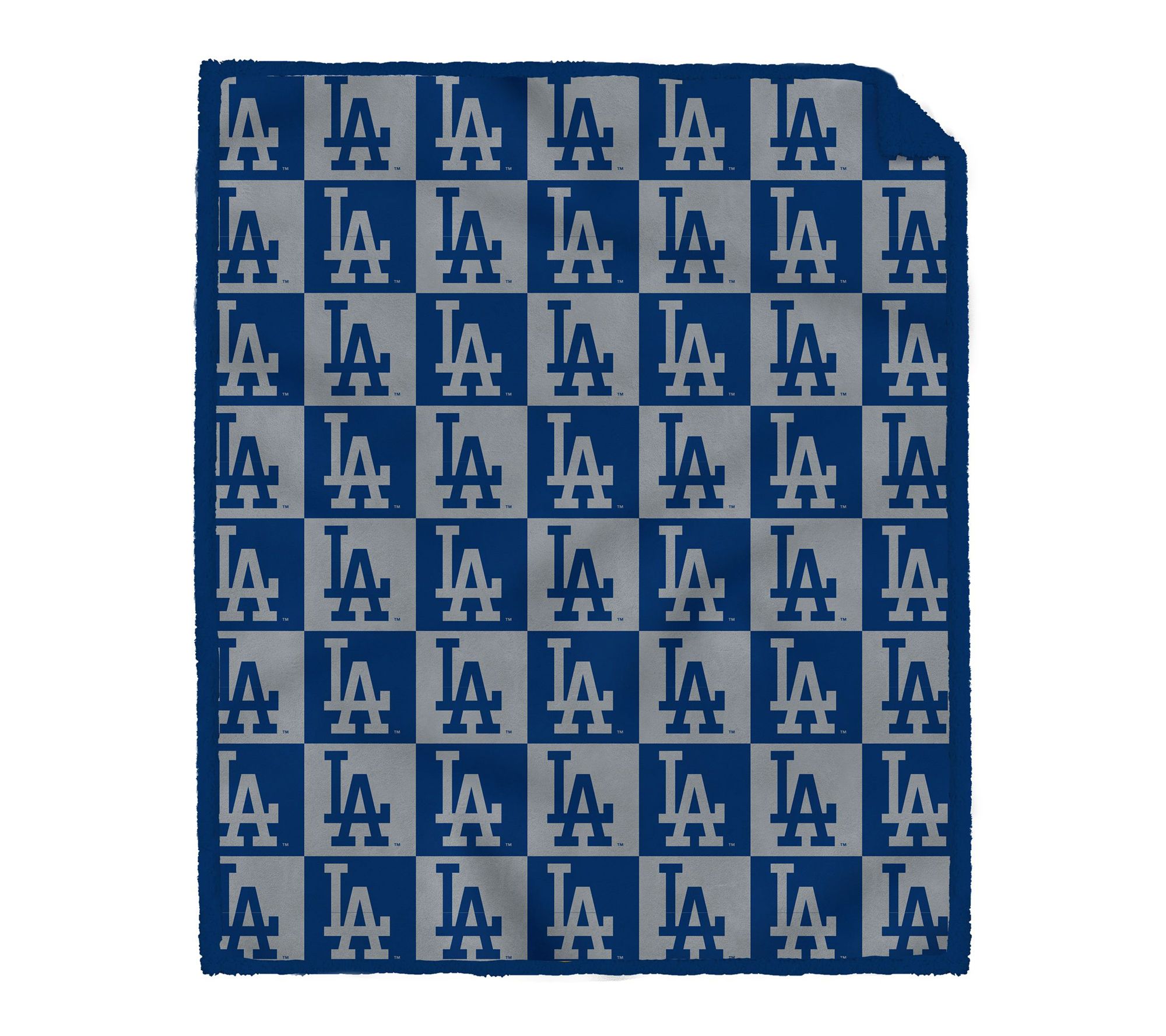 Pegasus Sports MLB Tonal Logo Box 60x70 Sherpa Blanket