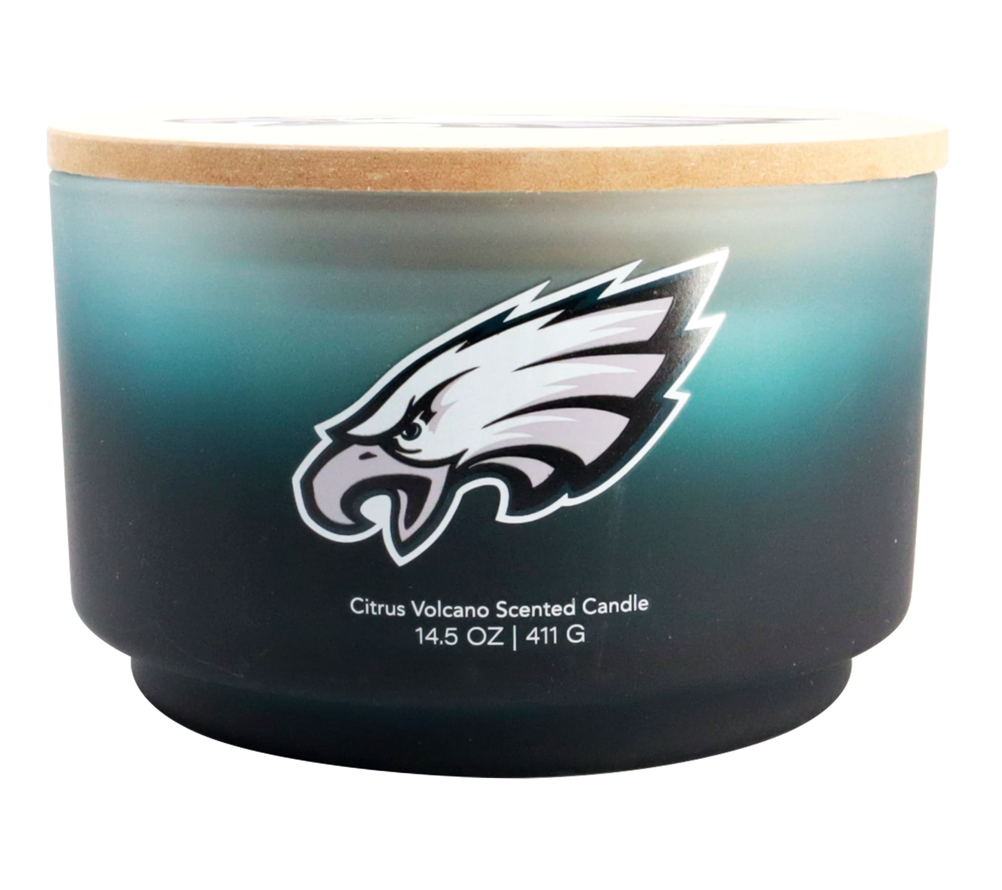 Pegasus Sports NFL Glass Gradient 14.5 oz Woodop Candle