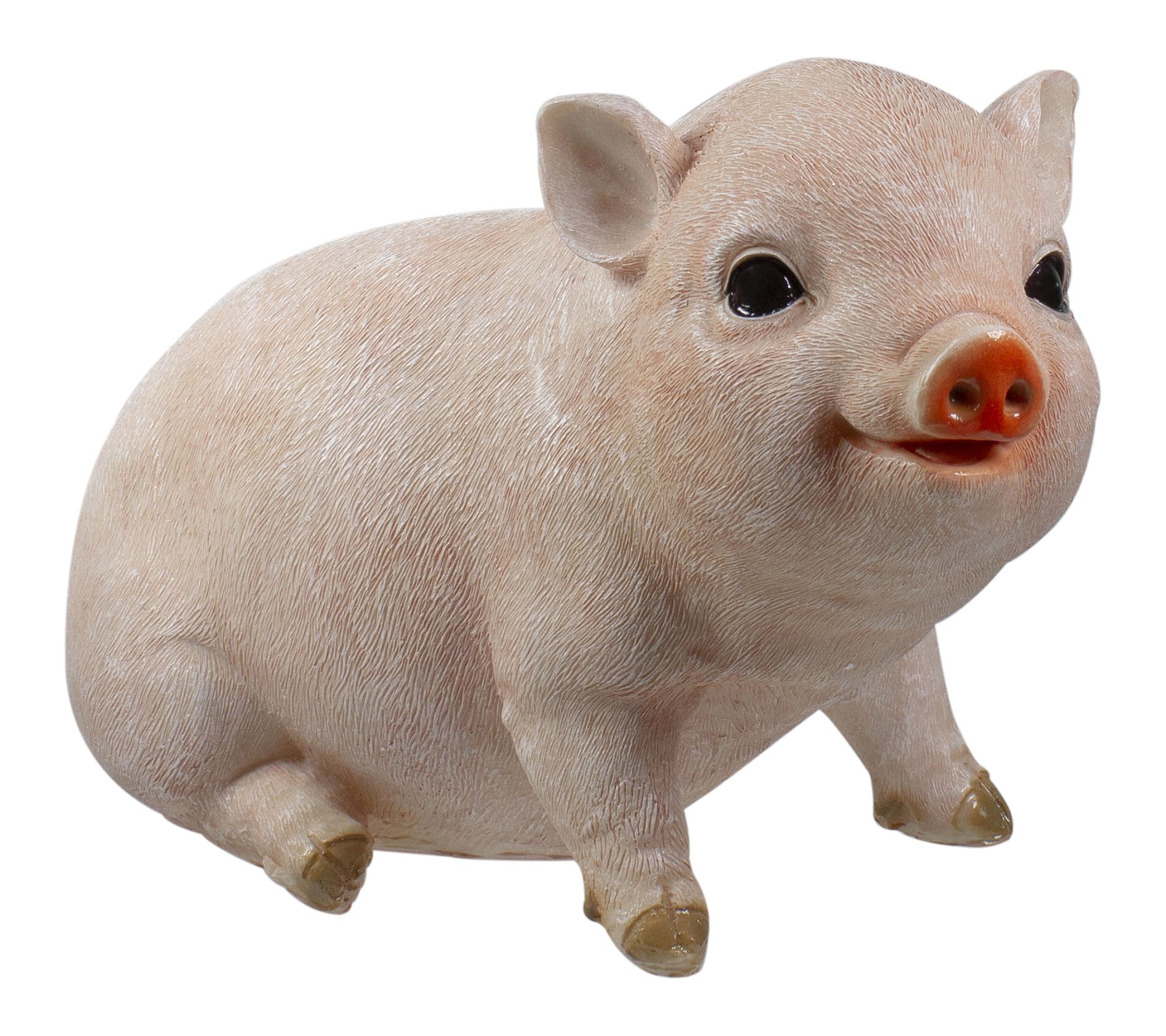 Northlight 12" Realistic Pink Piglet Outdoor Garden Statue