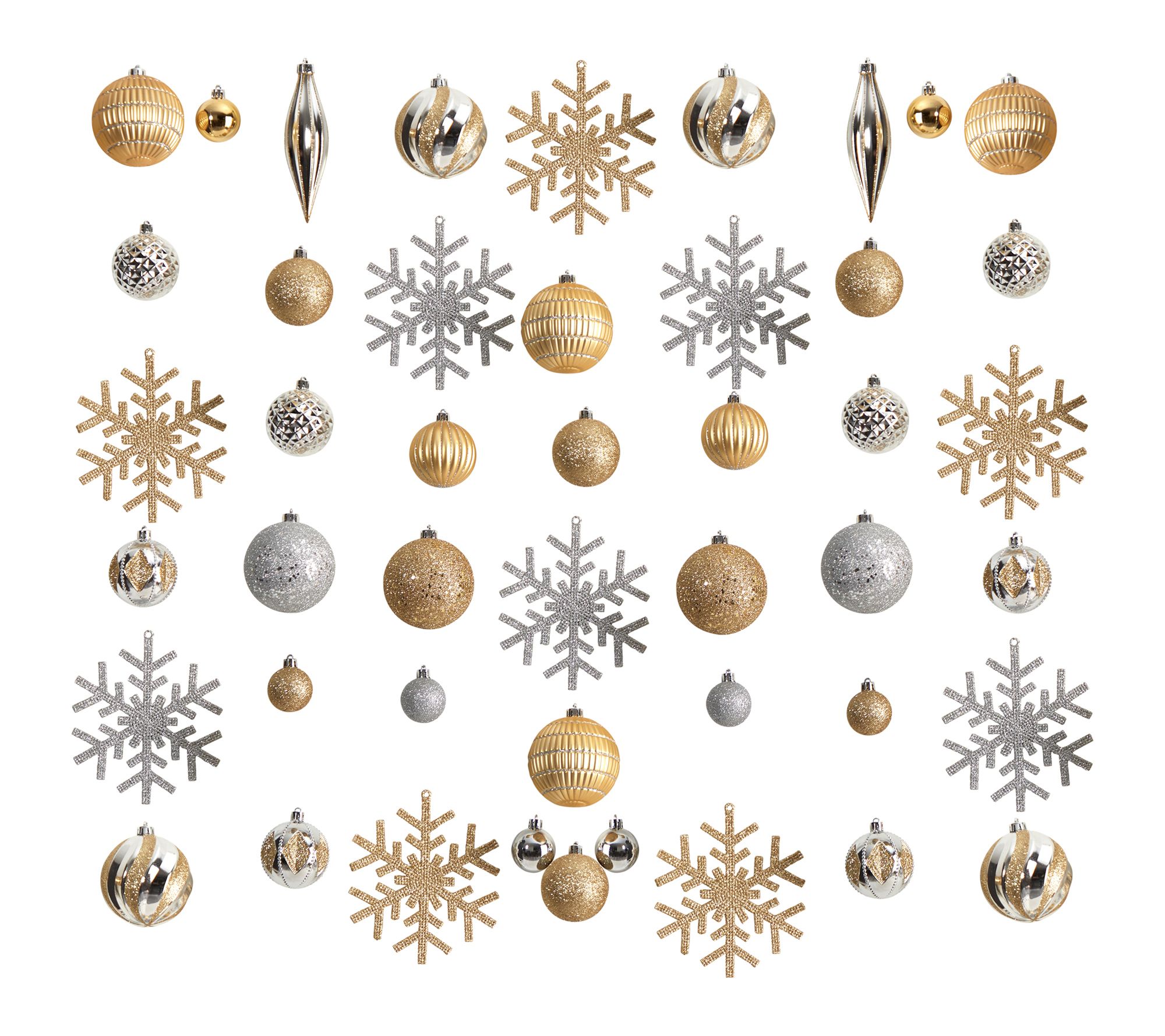 Nearly Natural Ornament Box Set 60 Count