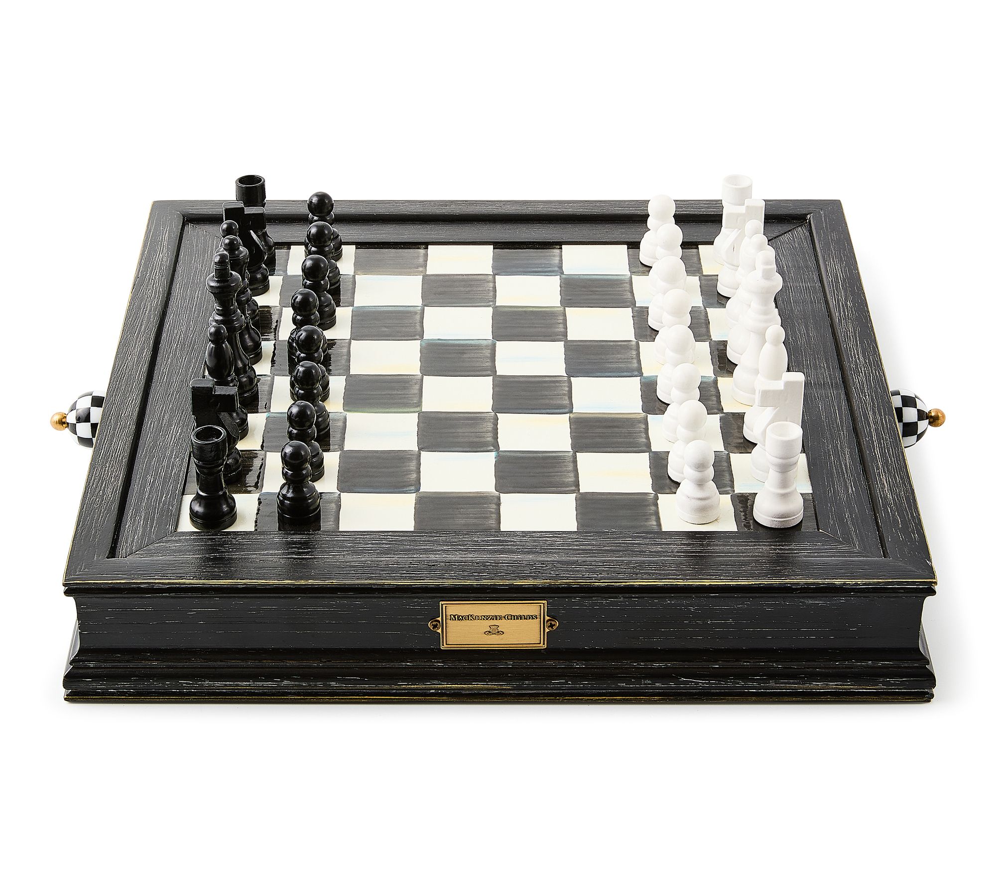 MacKenzie-Childs Courtly Check Chess Set