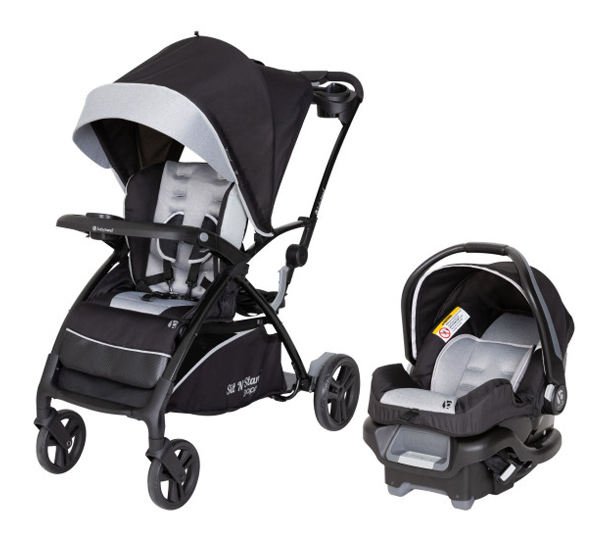 Baby Trend Sit N' Stand 5-in-1 Shopper Travel System