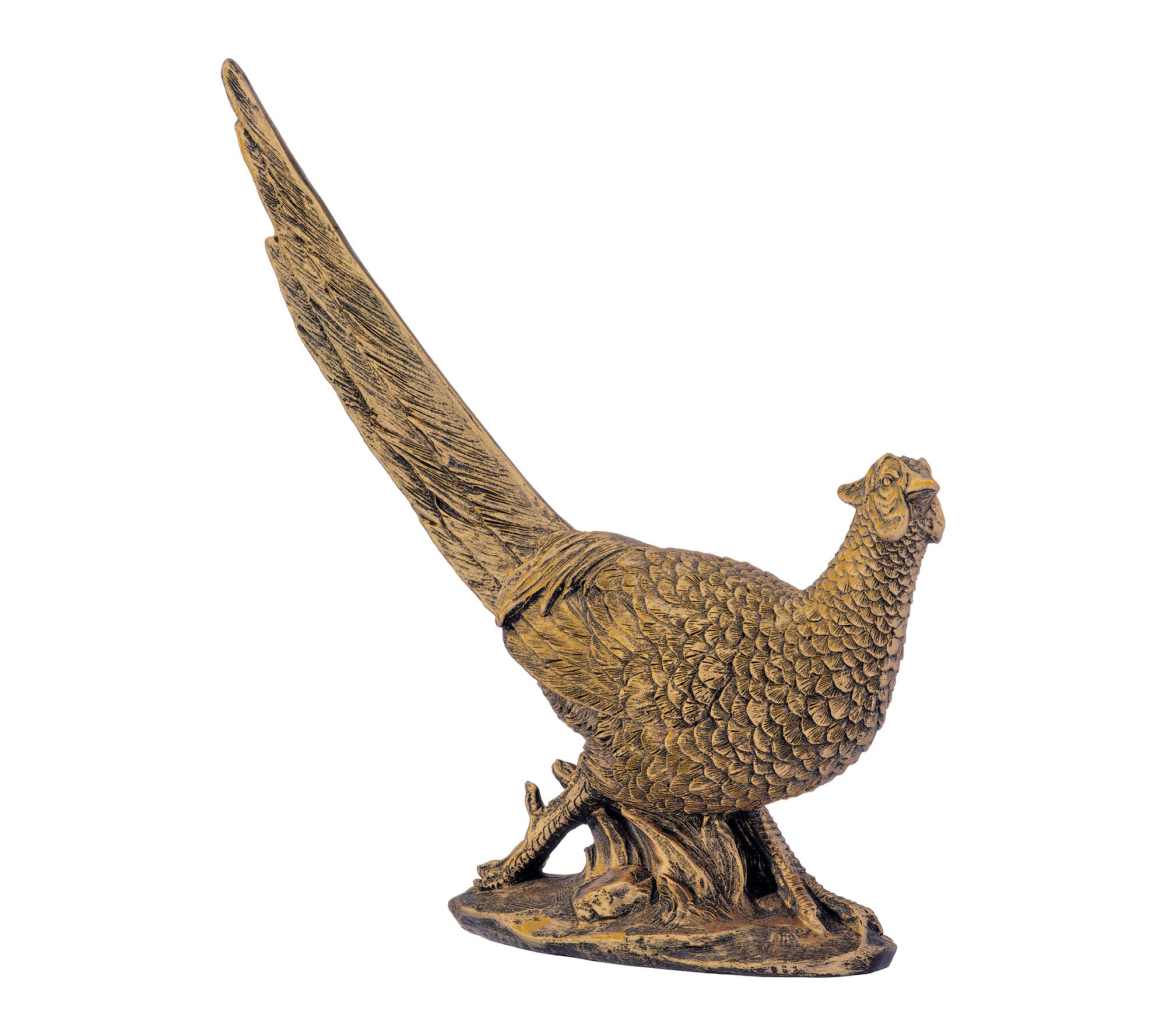 12" Resin Uptail Pheasant by Valerie
