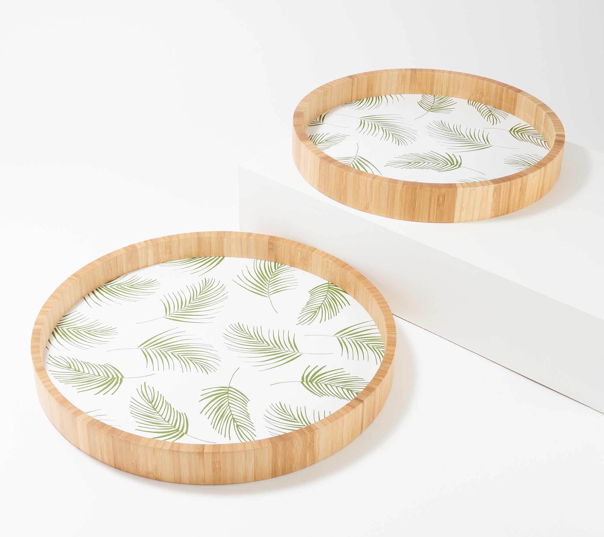 Bamboo TV Trays - Set of 4 by Lipper