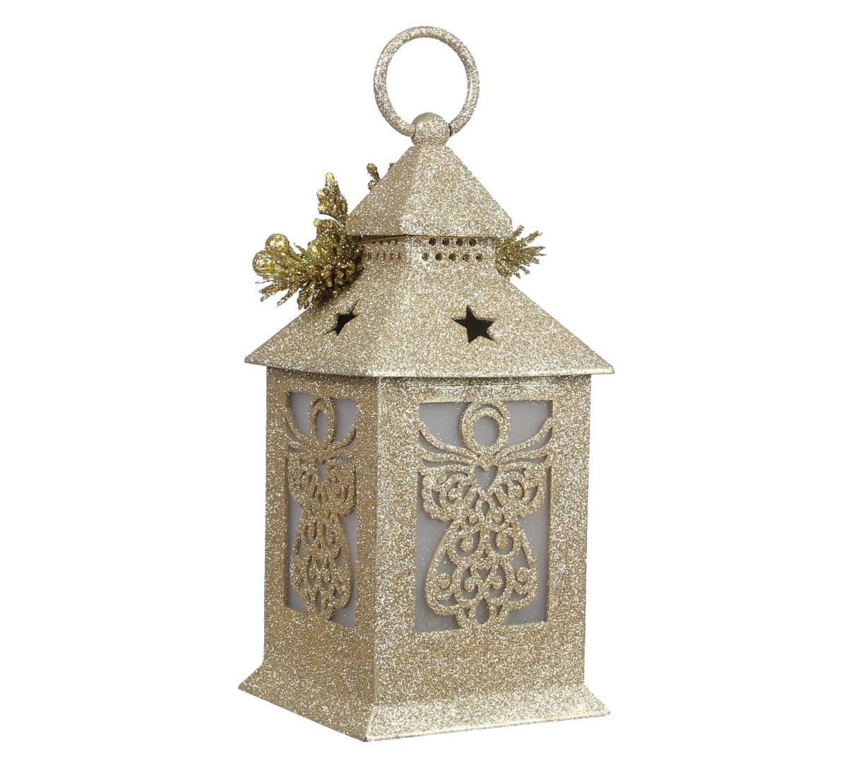 Young's Christmas plastic lantern w/light