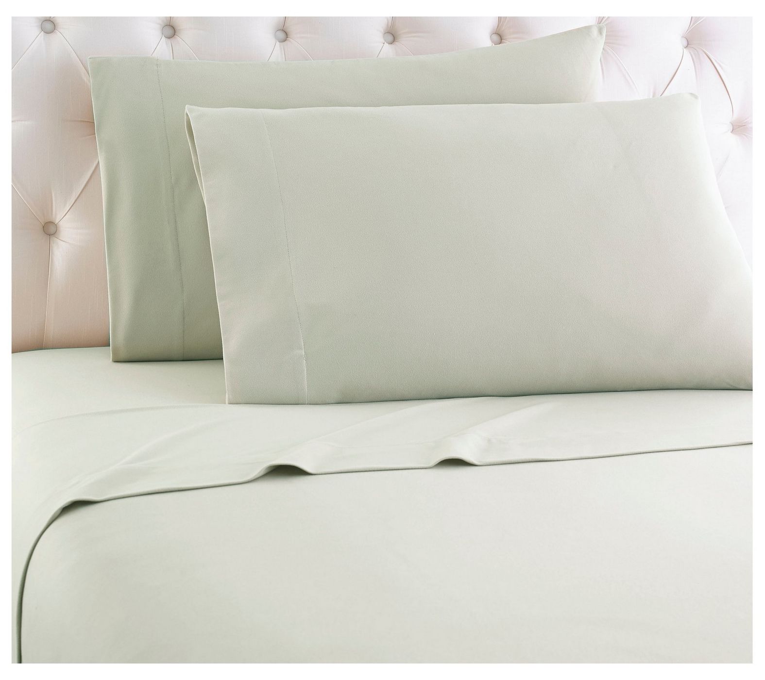 Shavel Micro Flannel Solid Color Queen Sheet Set