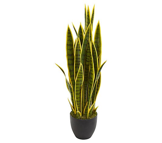 33" Sansevieria Artificial Plant by Nearly Natural