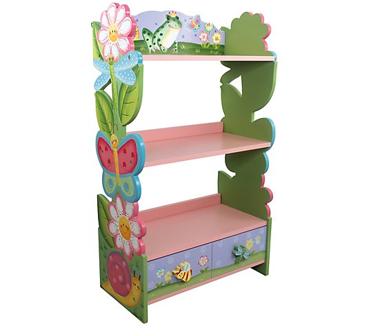 Teamson Kids  Toy Furniture Magic Garden Bookshelf