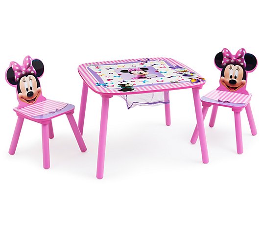 Disney Minnie Mouse Table & Chair Set w/Storage