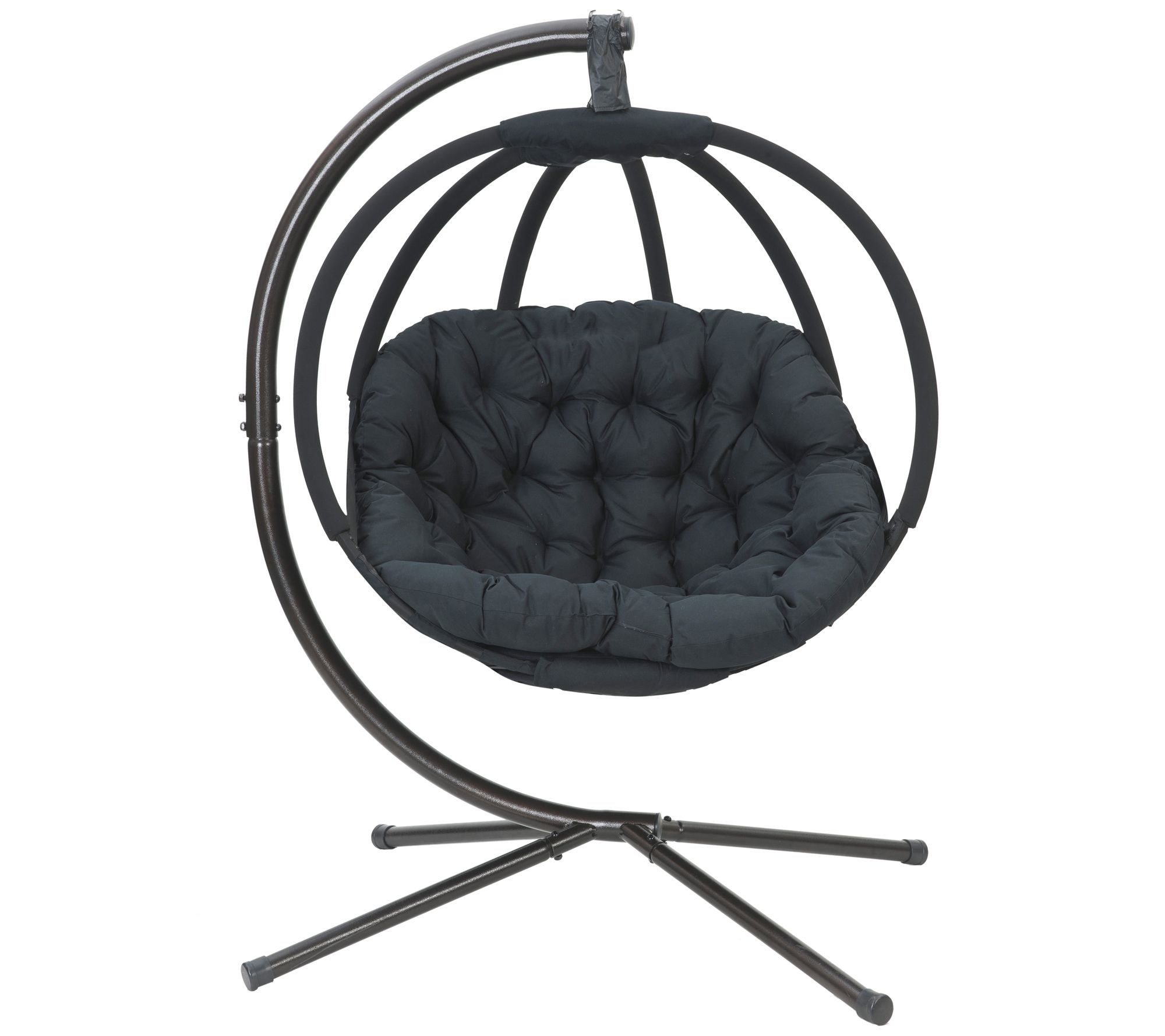 Hanging Ball Chair W Stand Overland by Flower Huse