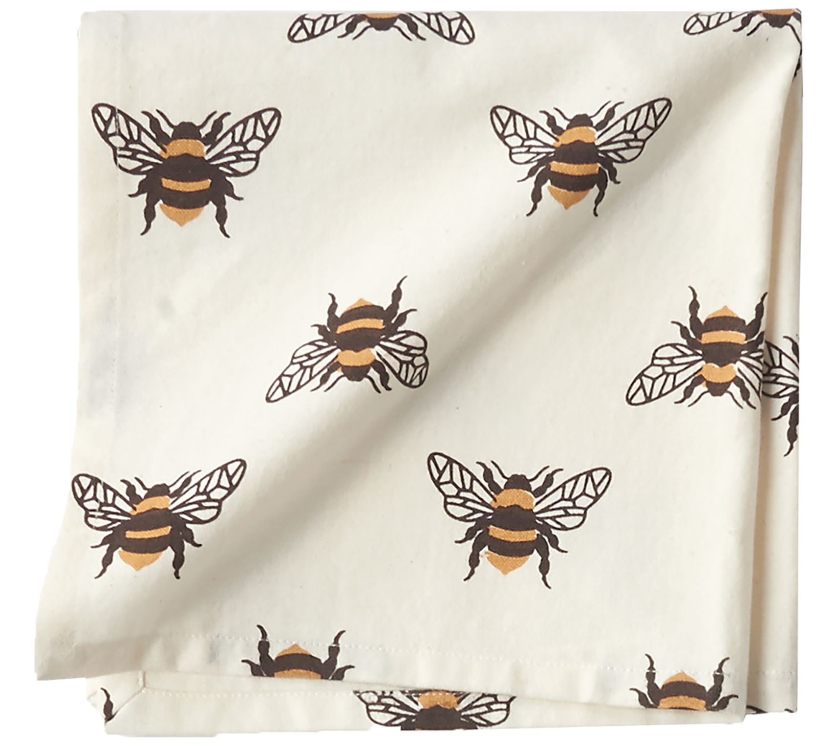 Bumble Bee Napkin Set of 6 by Valerie - QVC.com