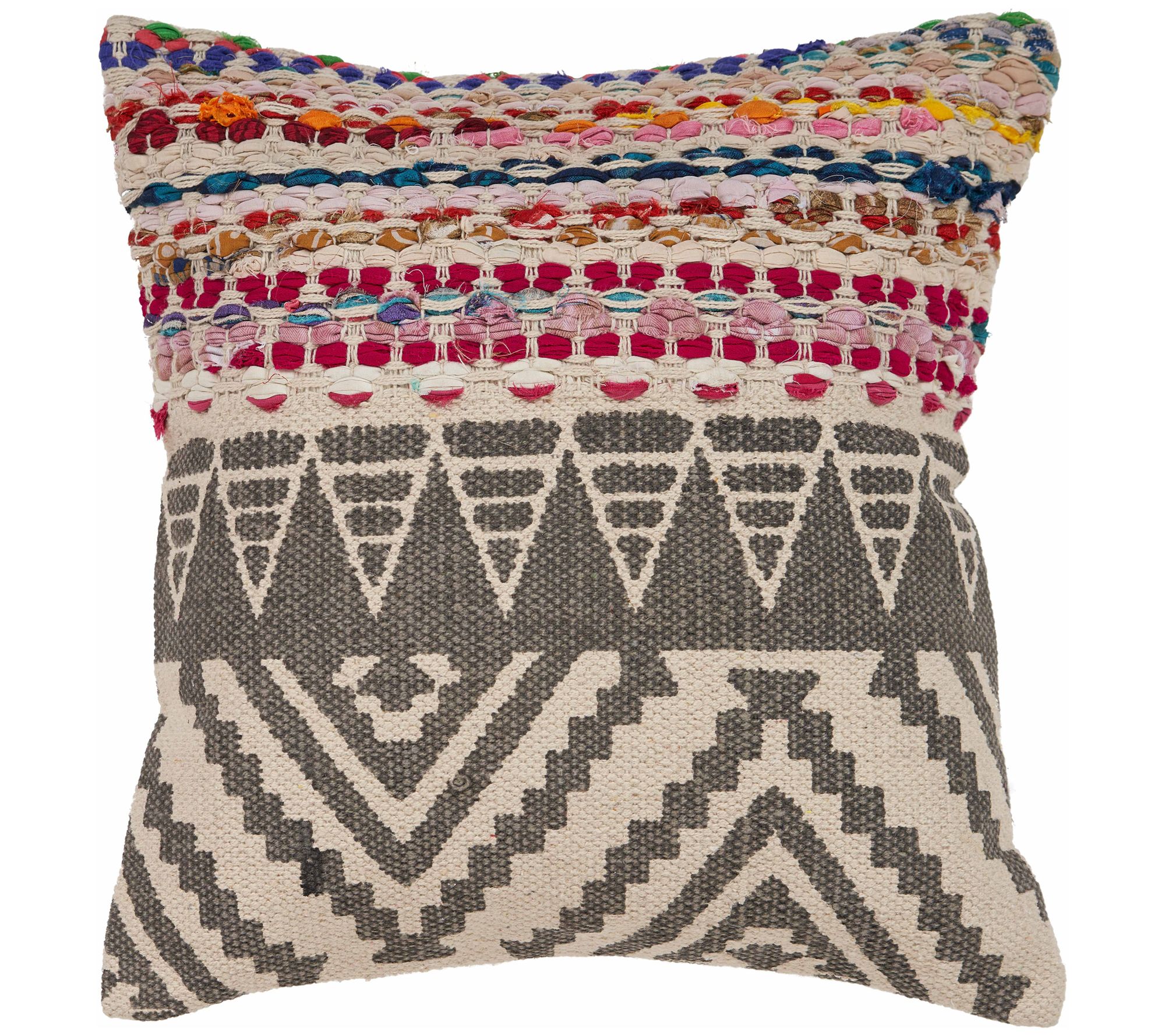 Ox Bay Boho Geometric Throw Pillow