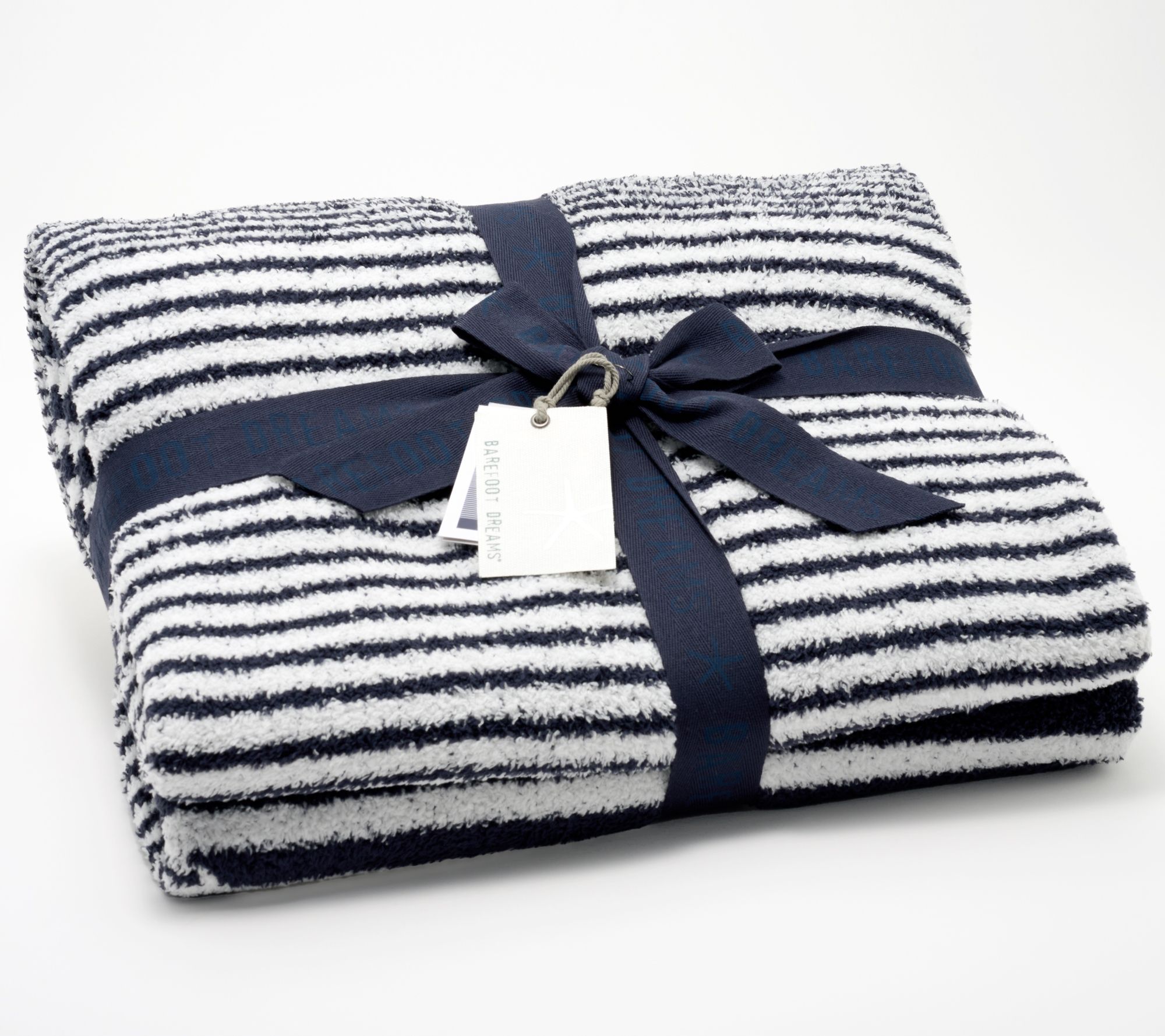 Barefoot CozyChic Split Stripe 45" X 60" Blanket