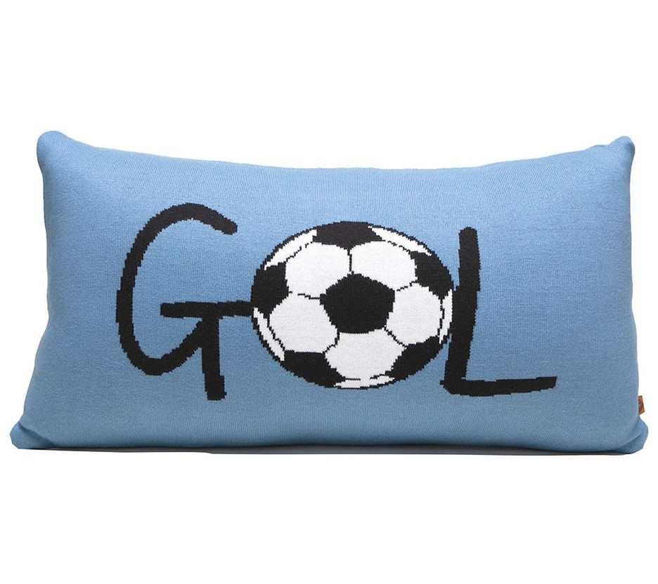 Rian Tricot Cushion - Gol Blue