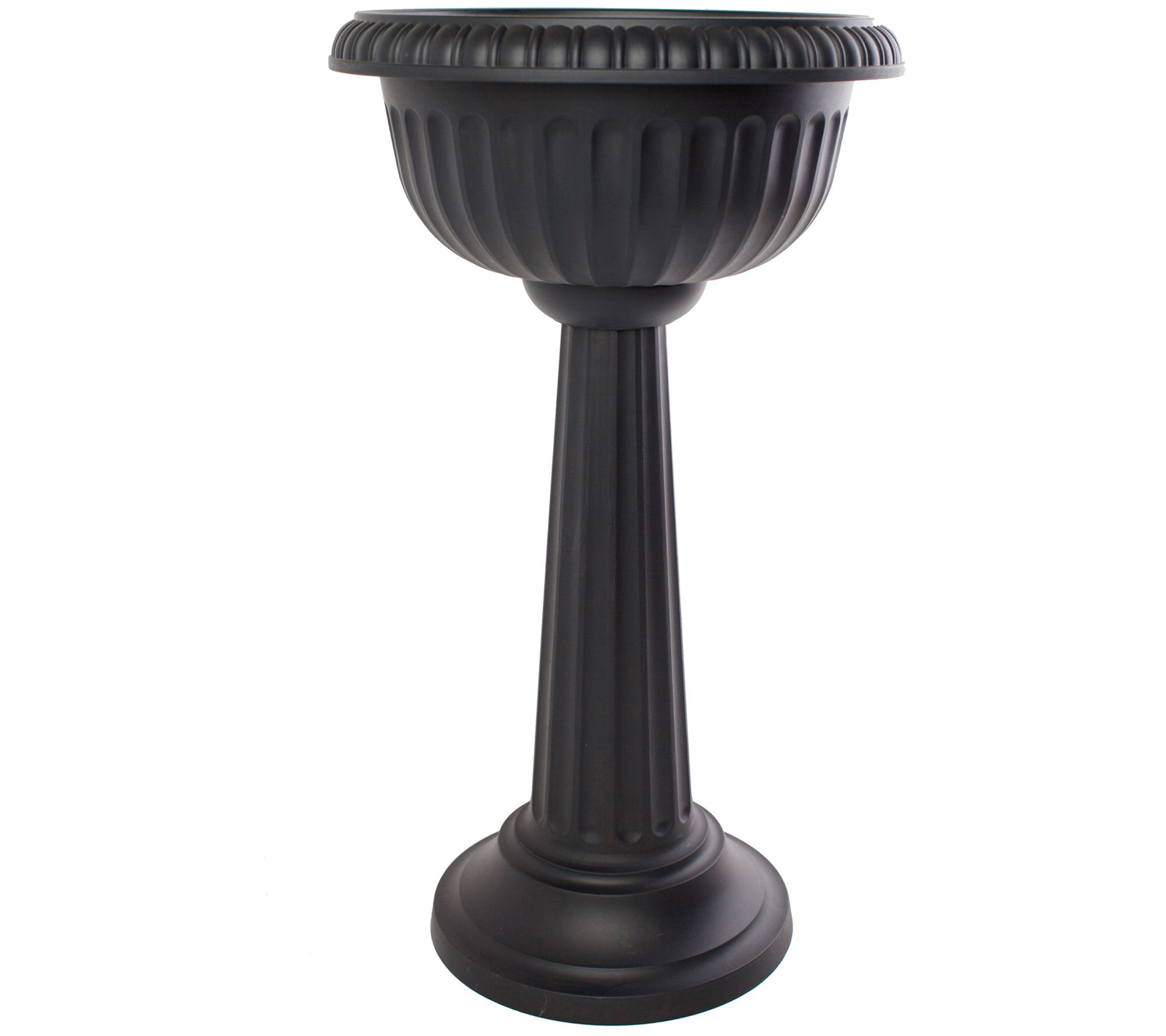 Bloem Grecian Urn Tall Pedestal Planter 32"