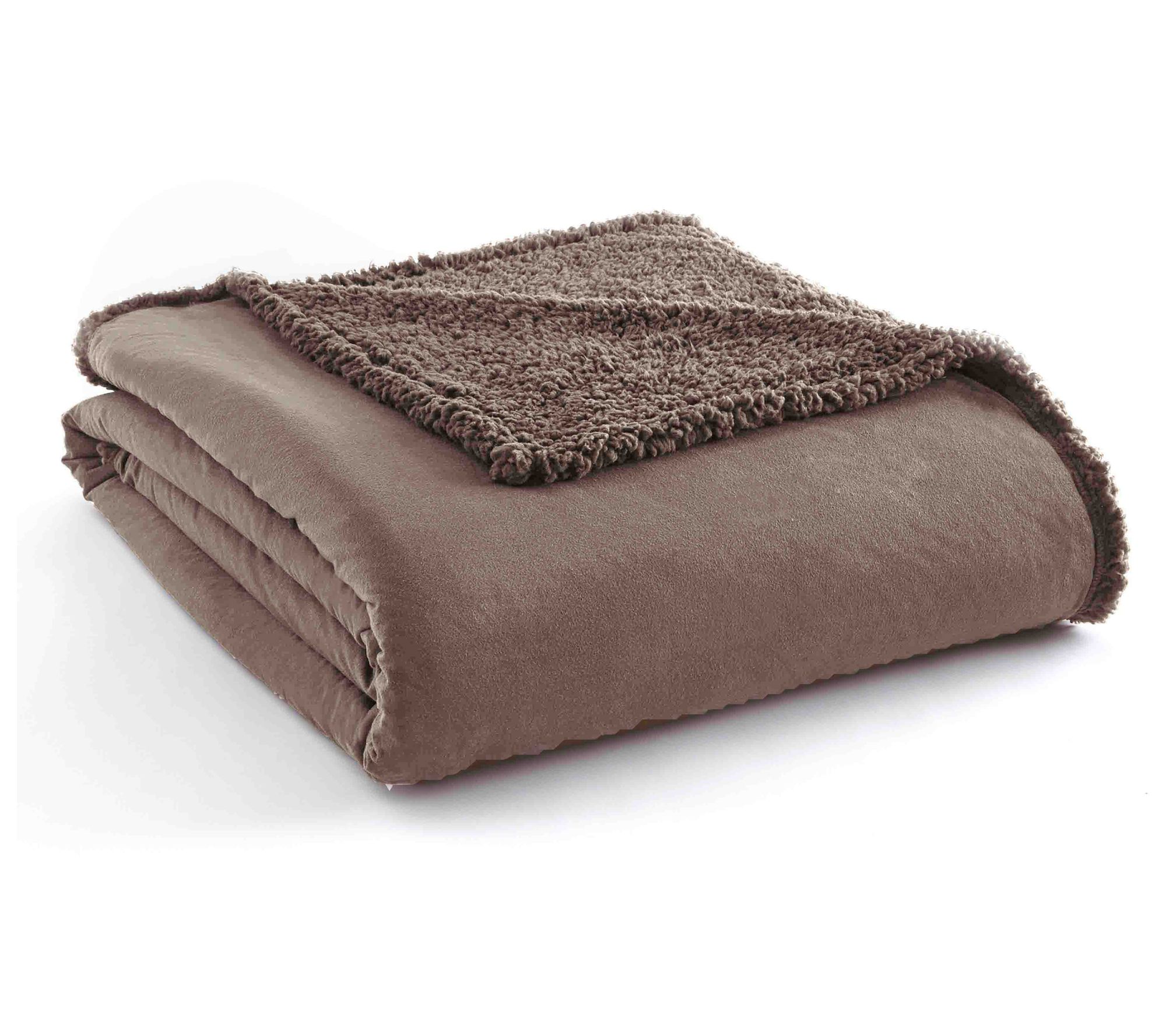 Shavel Twin Micro Flannel Reverse to Sherpa Blanket