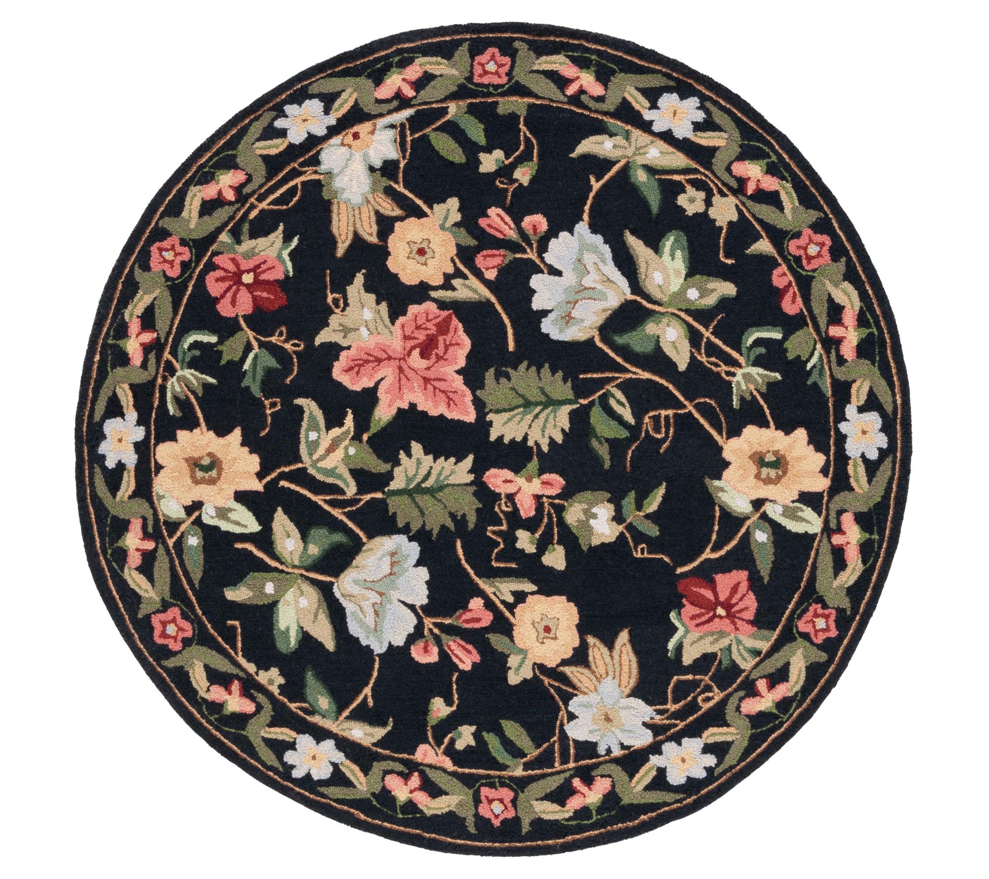 Chelsea Collection HK311 5'-6" X 5'-6" Round Rug by Valerie