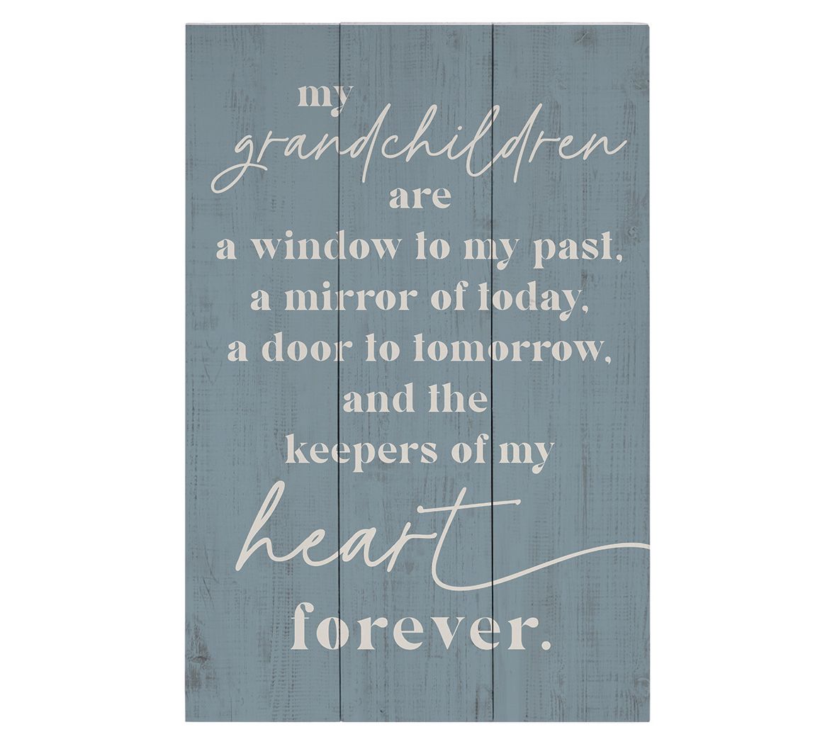 Sincere Surroundings 16" Grandchildren Foreverustic Pallet