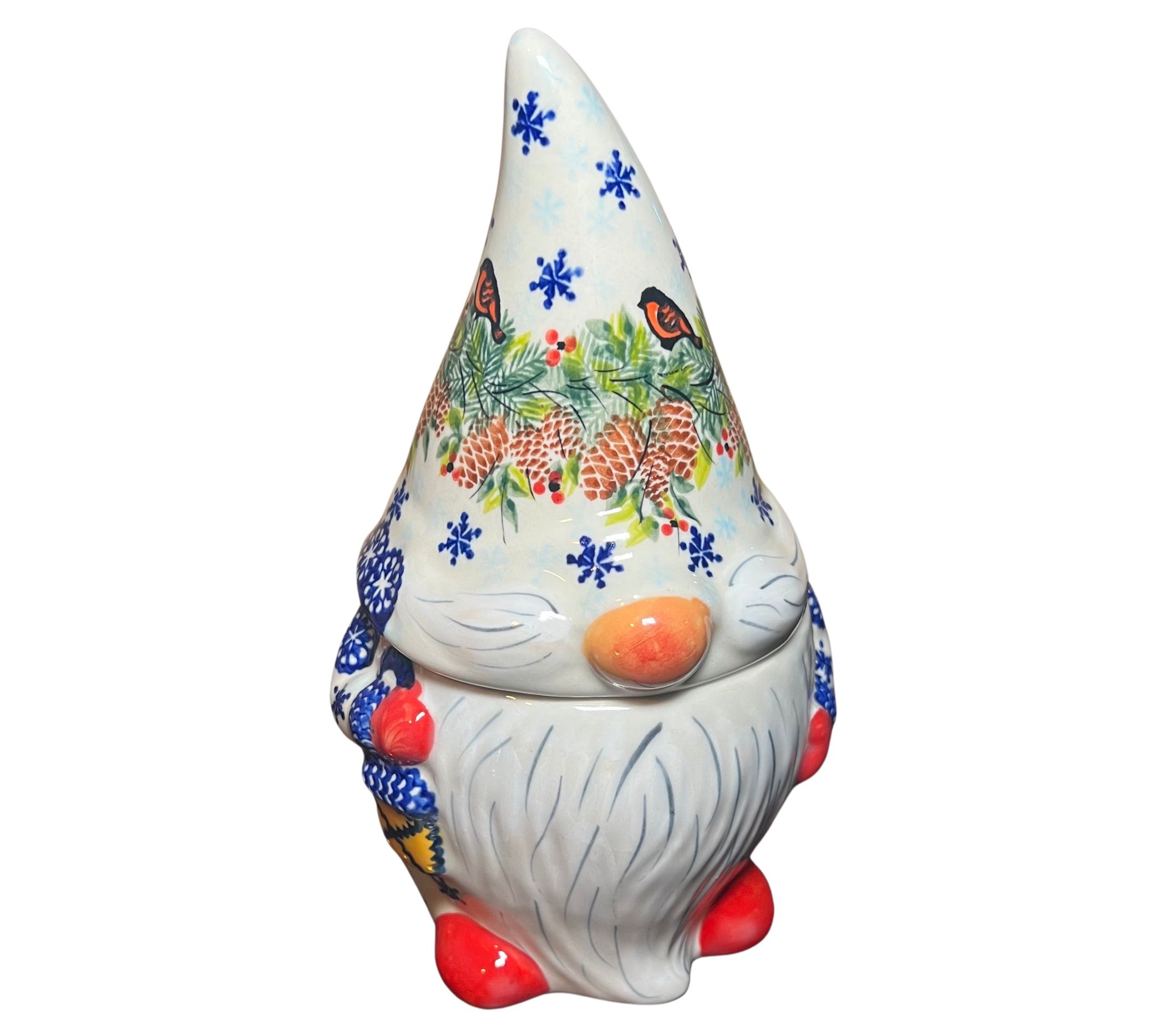 Lidia's Polish Pottery Gnome Candy Dish