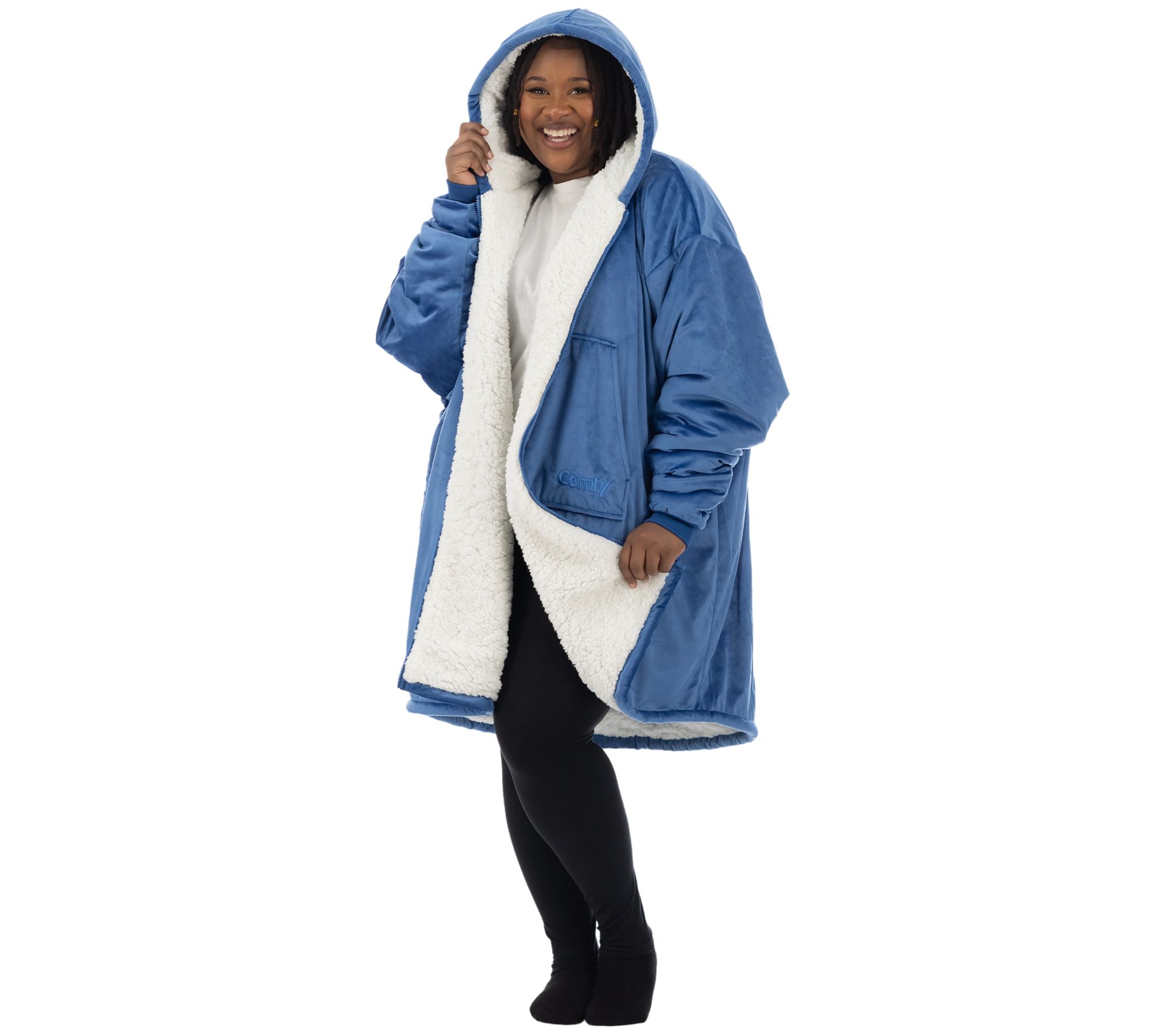 The Comfy Original Full Zip Wearable Blanket