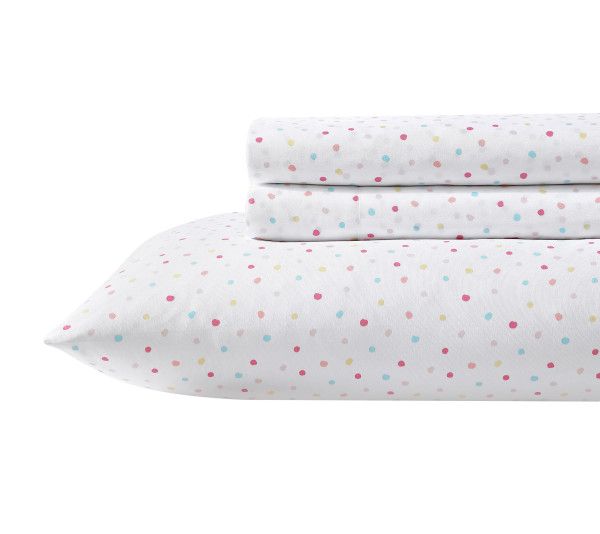 Laura Ashley Confetti Pink Full Sheet Set