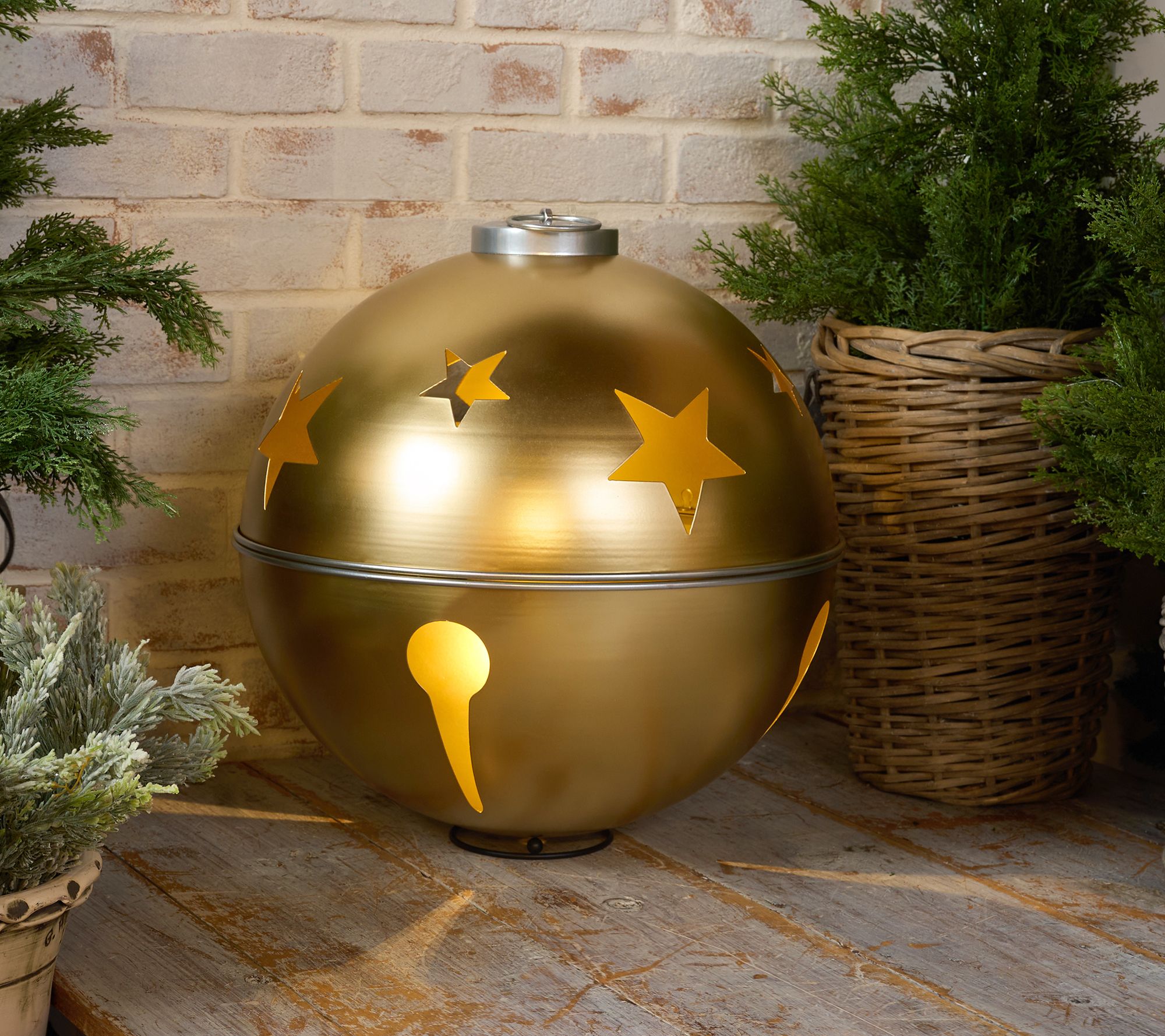 "As Is" 18" Indoor/Outdoor Illuminated Jingle "Belle" by Kim Gravel