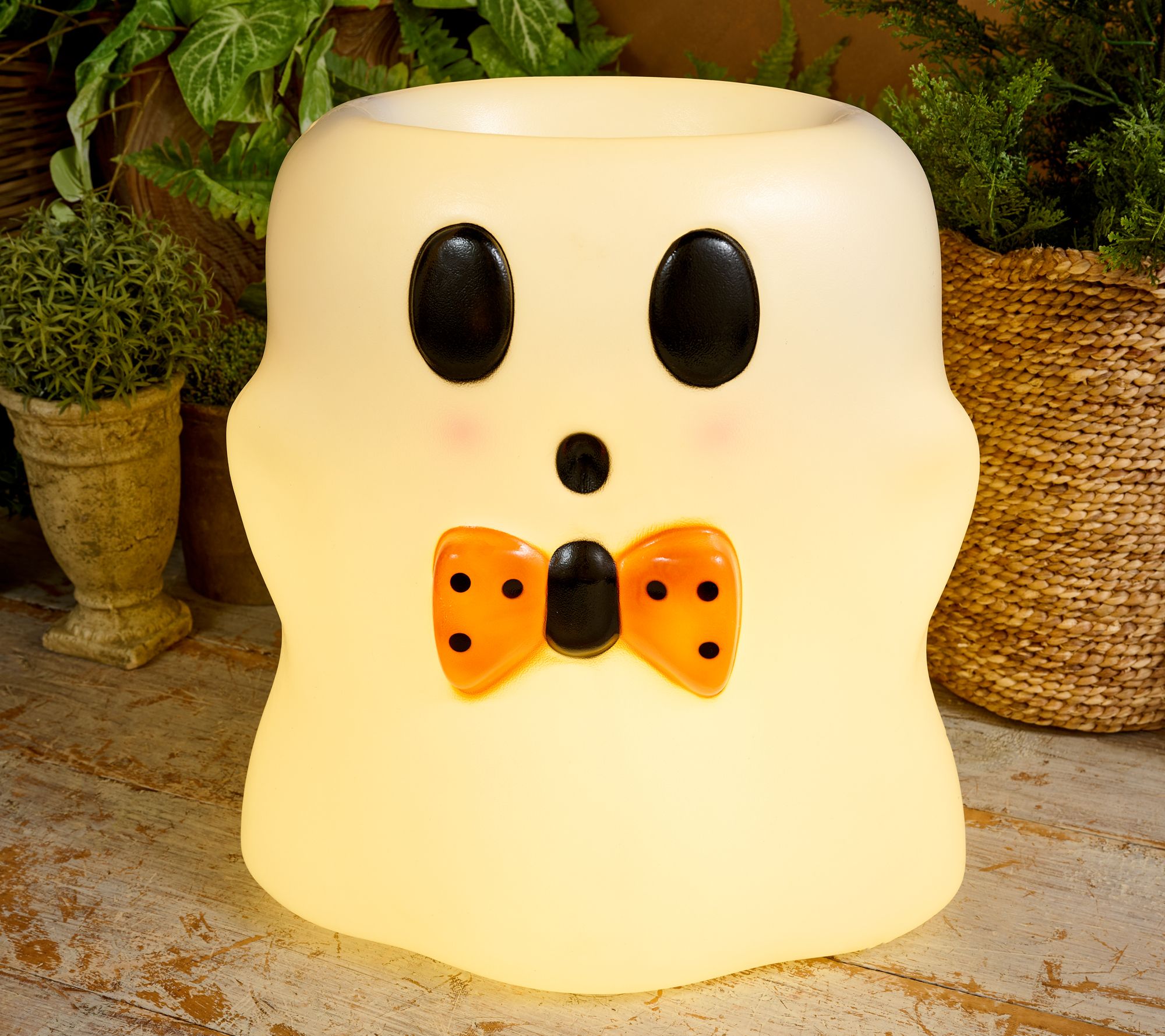 As Is Mr. Halloween Oversized 18 Blow MoldHalloween Jar