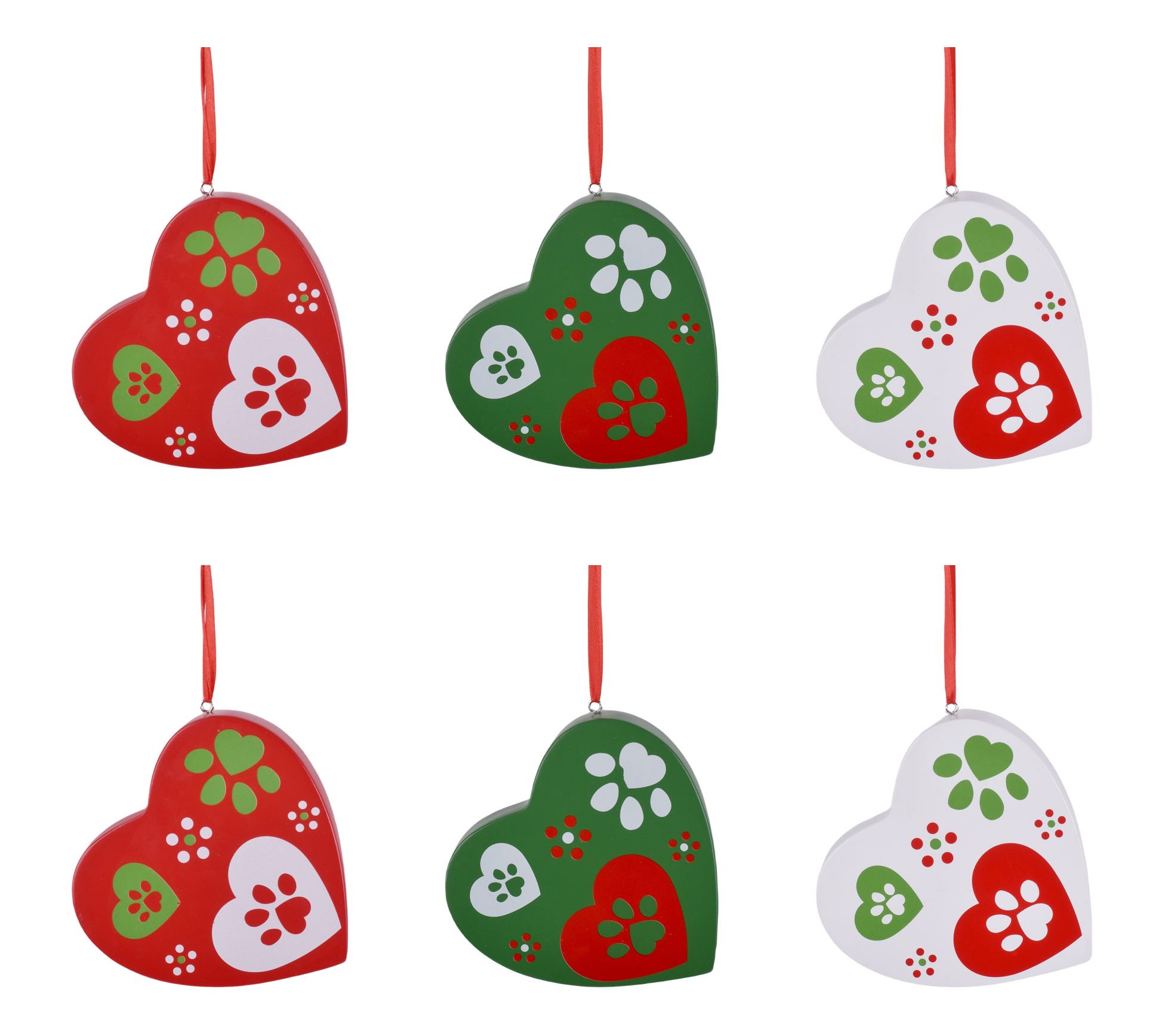 "As Is" Temp-ations Set of 6 5" Character Ornaments