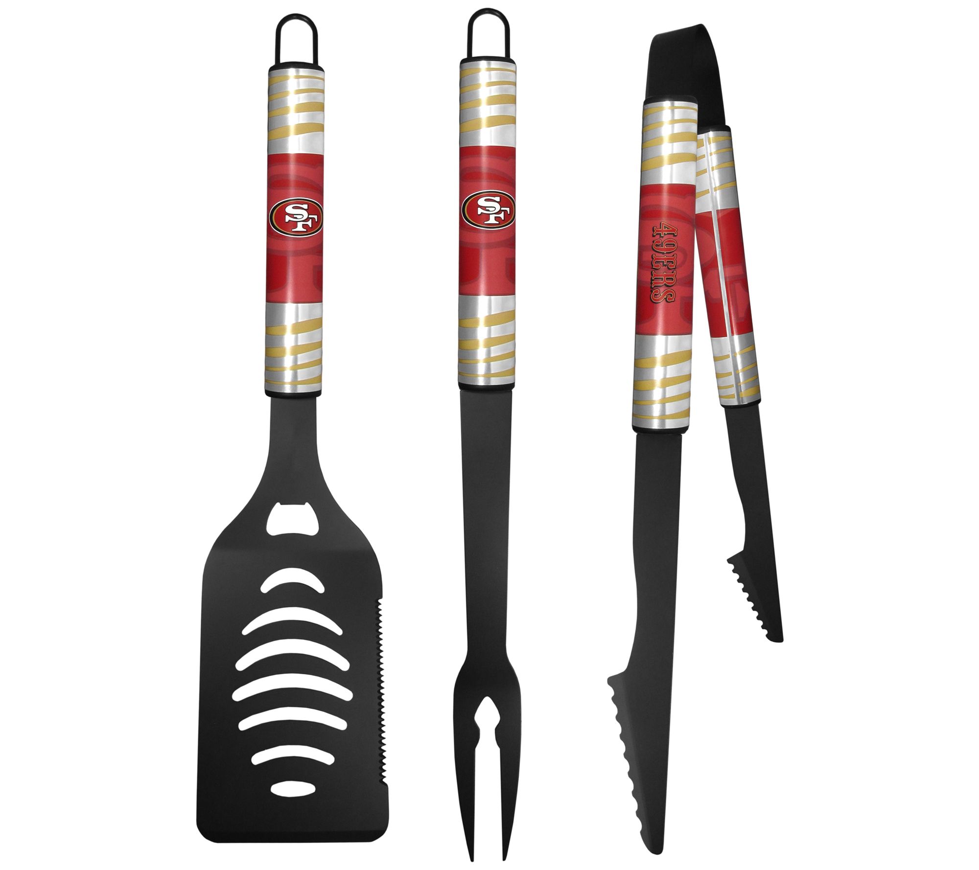 Siskiyou Sports NFL Color on Black BBQ Set - 3pc