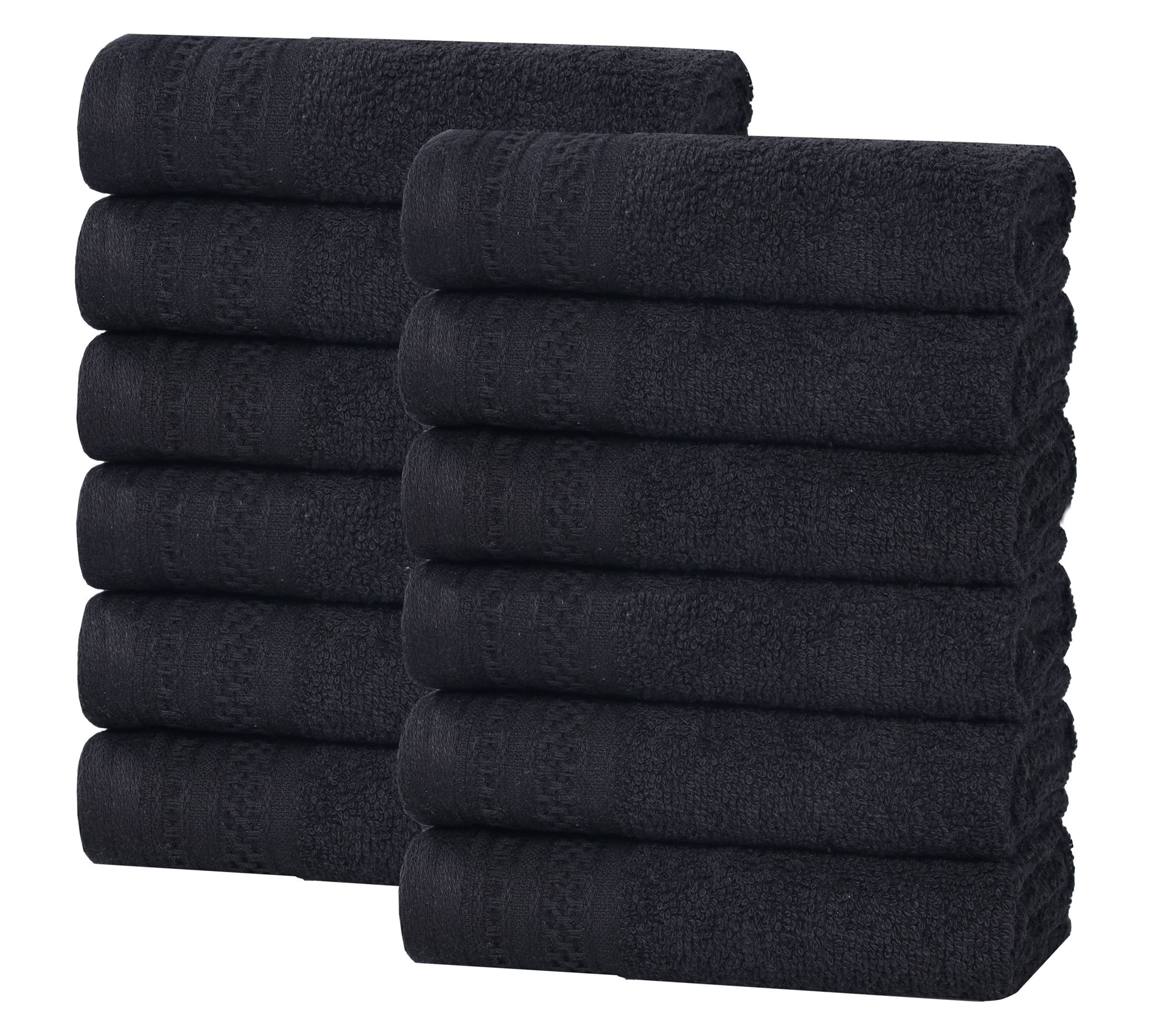 Superior Honeycomb Waffle Border Cotton Face Towel Set