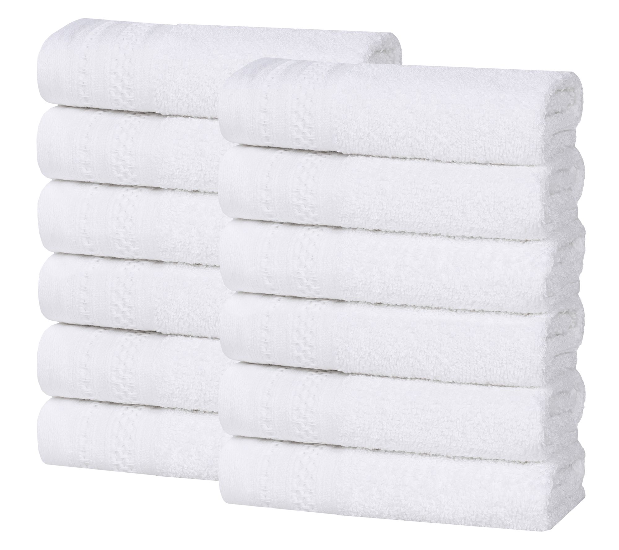 Superior Honeycomb Waffle Border Cotton Face Towel Set