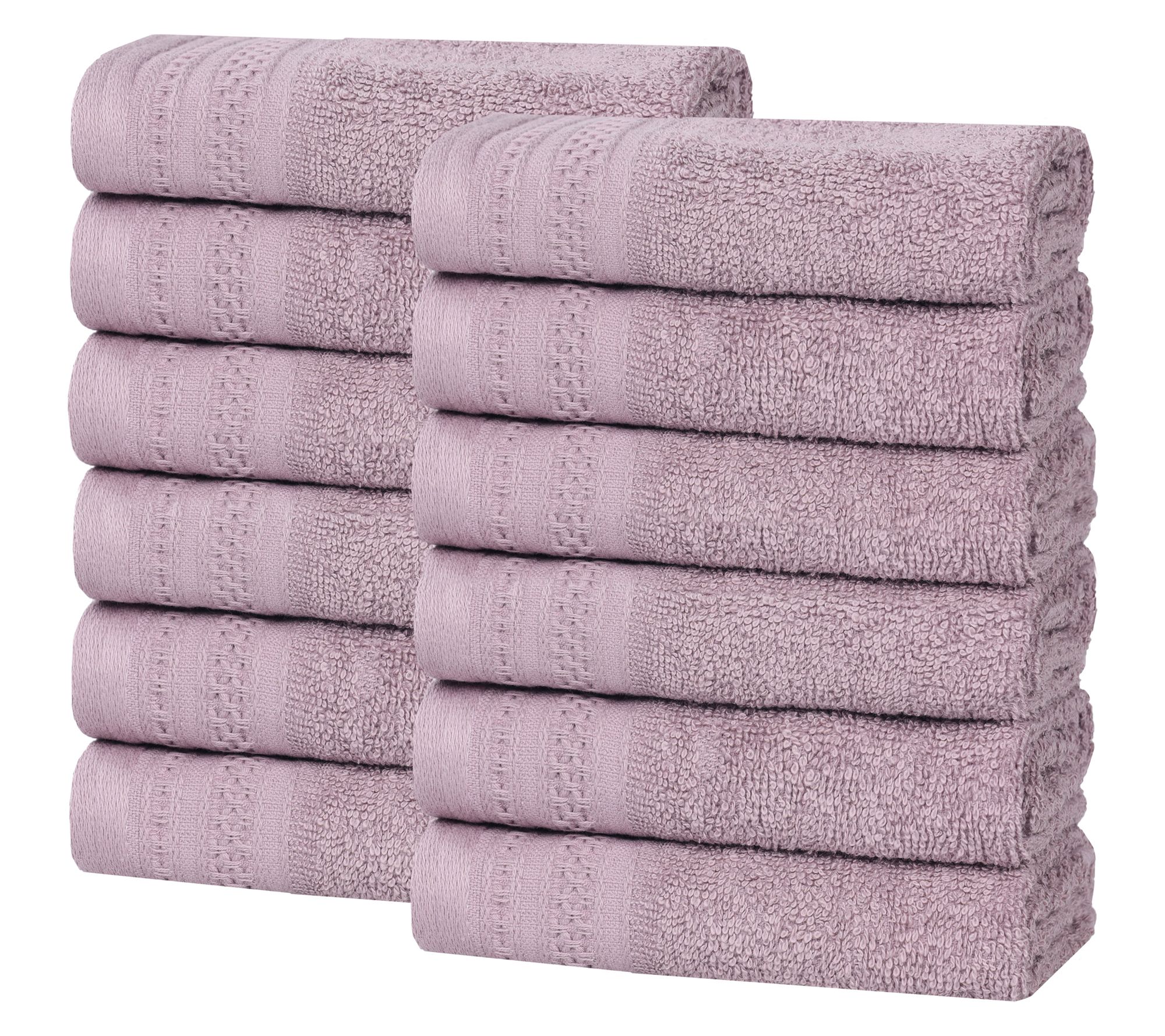 Superior Honeycomb Waffle Border Cotton Face Towel Set