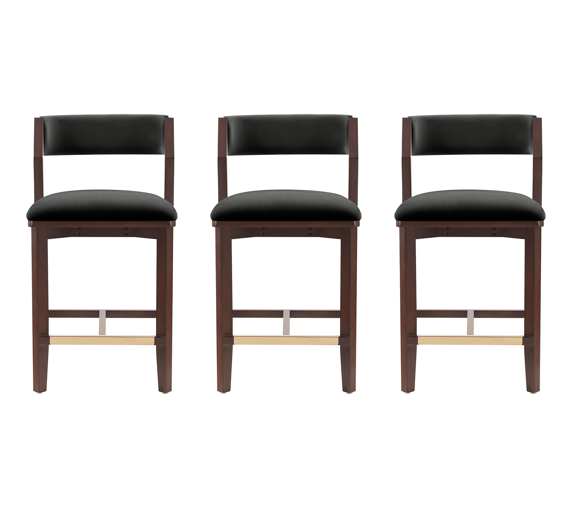 Manhattan Comfort Patricia Counter Stool - Setof 3